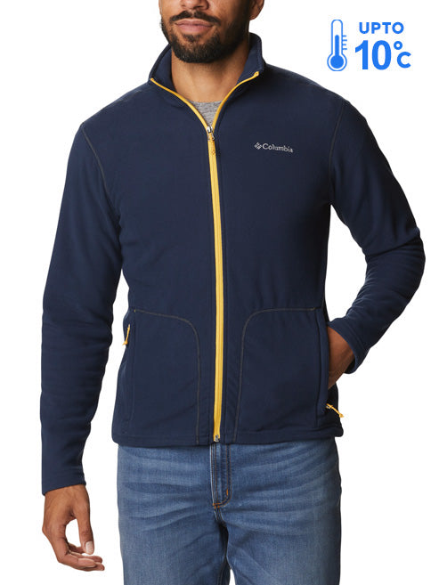 Columbia Men Blue Fast Trek Light Full Zip Fleece