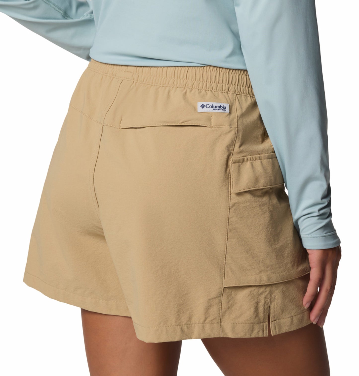 Columbia Women Brown Omni-Shade Wild Cast Short