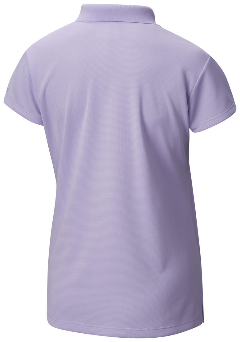 Columbia Women Purple Innisfree SS Polo (Sun Protection)