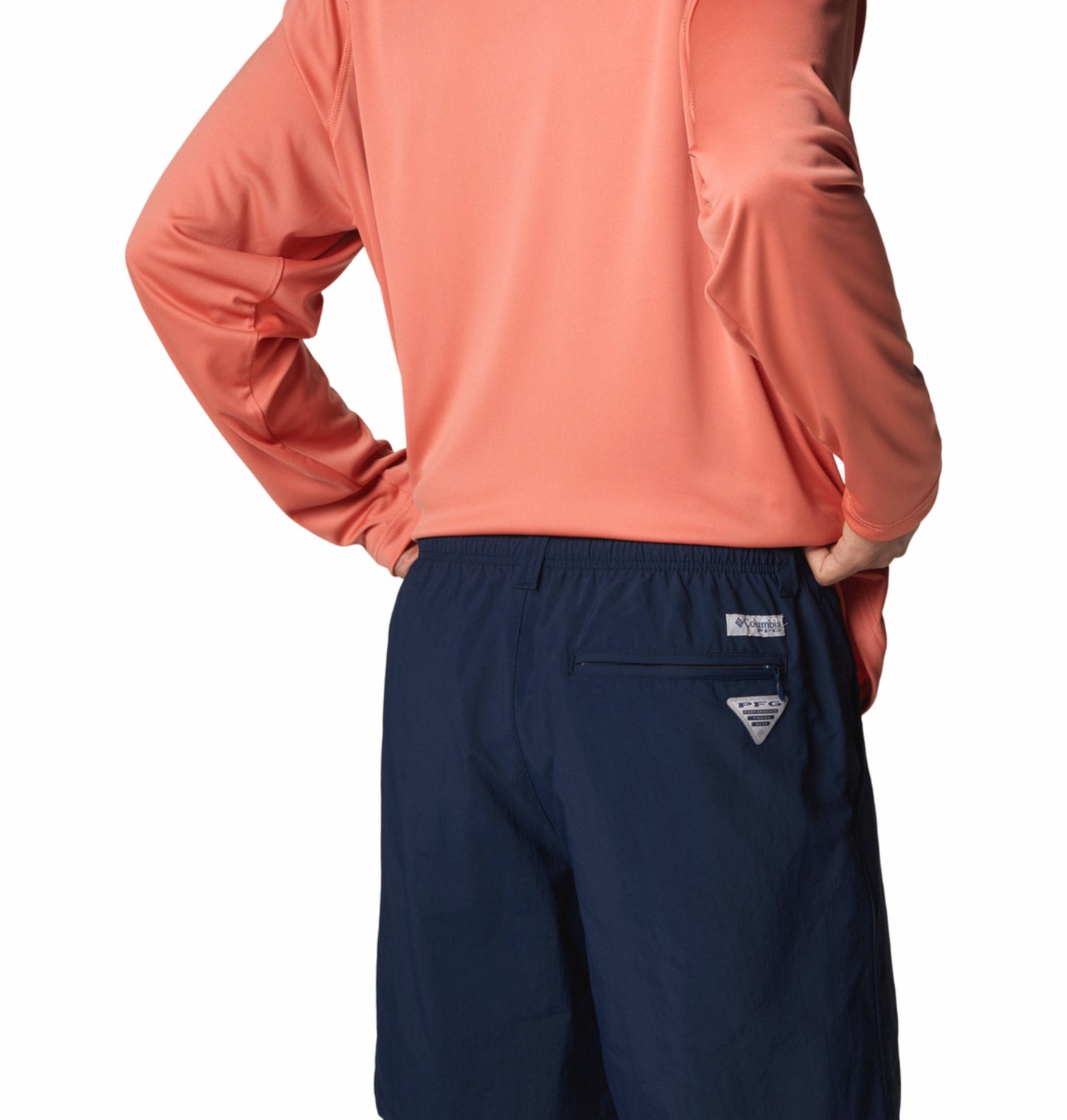 men blue omni shade backcast iv water shorts