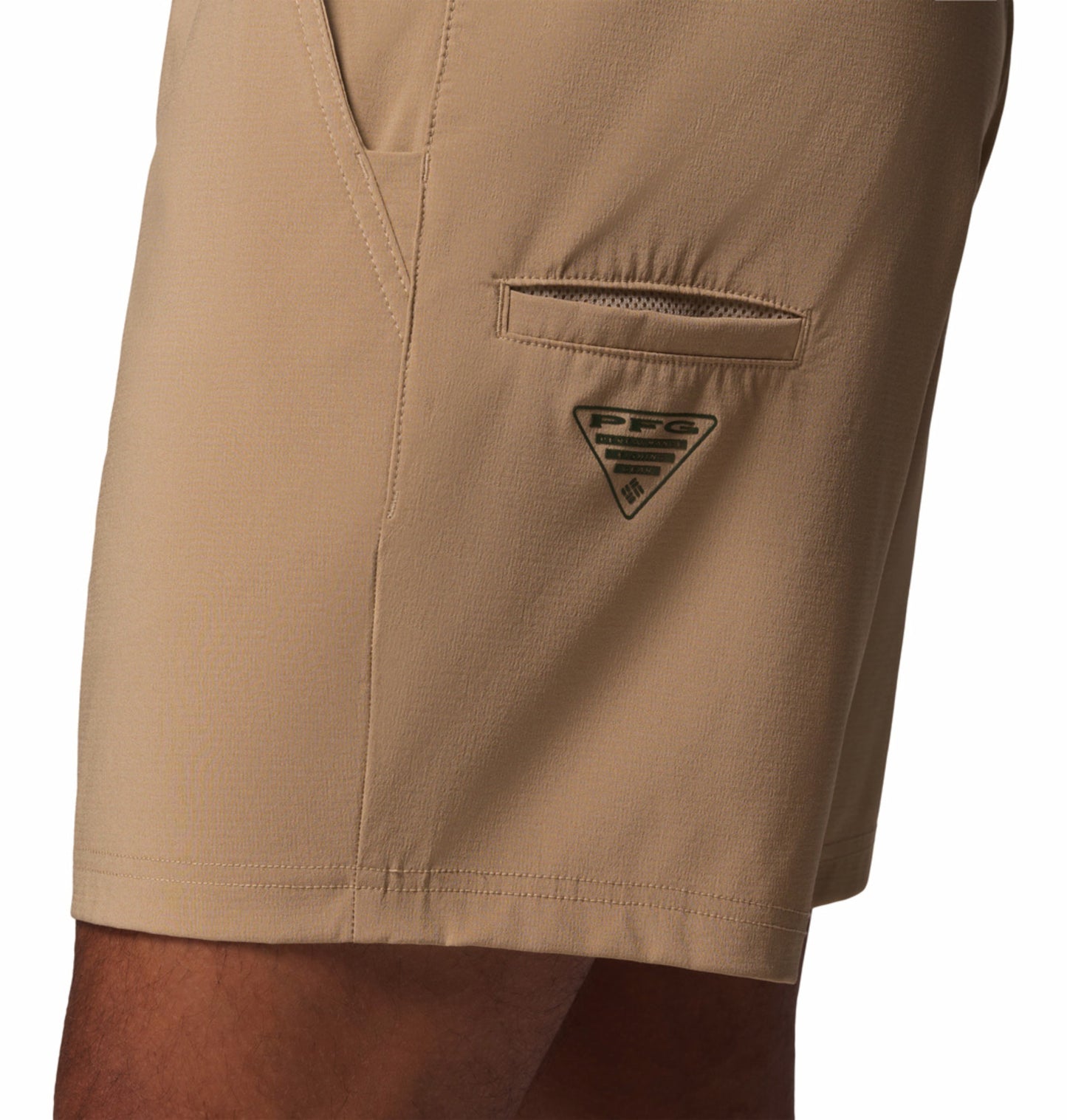 Columbia Men Brown Omni-Shade PFG Uncharted Short