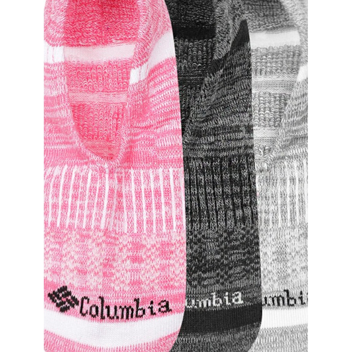 Columbia Women Multi SPACE DYE ECLIPSE LINER (3 Pair) (Non Returnable)