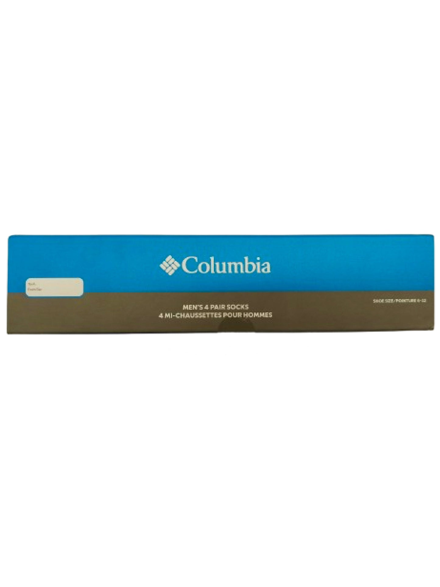 Columbia Men Black 4P Giftbox Socks - Pack of 4