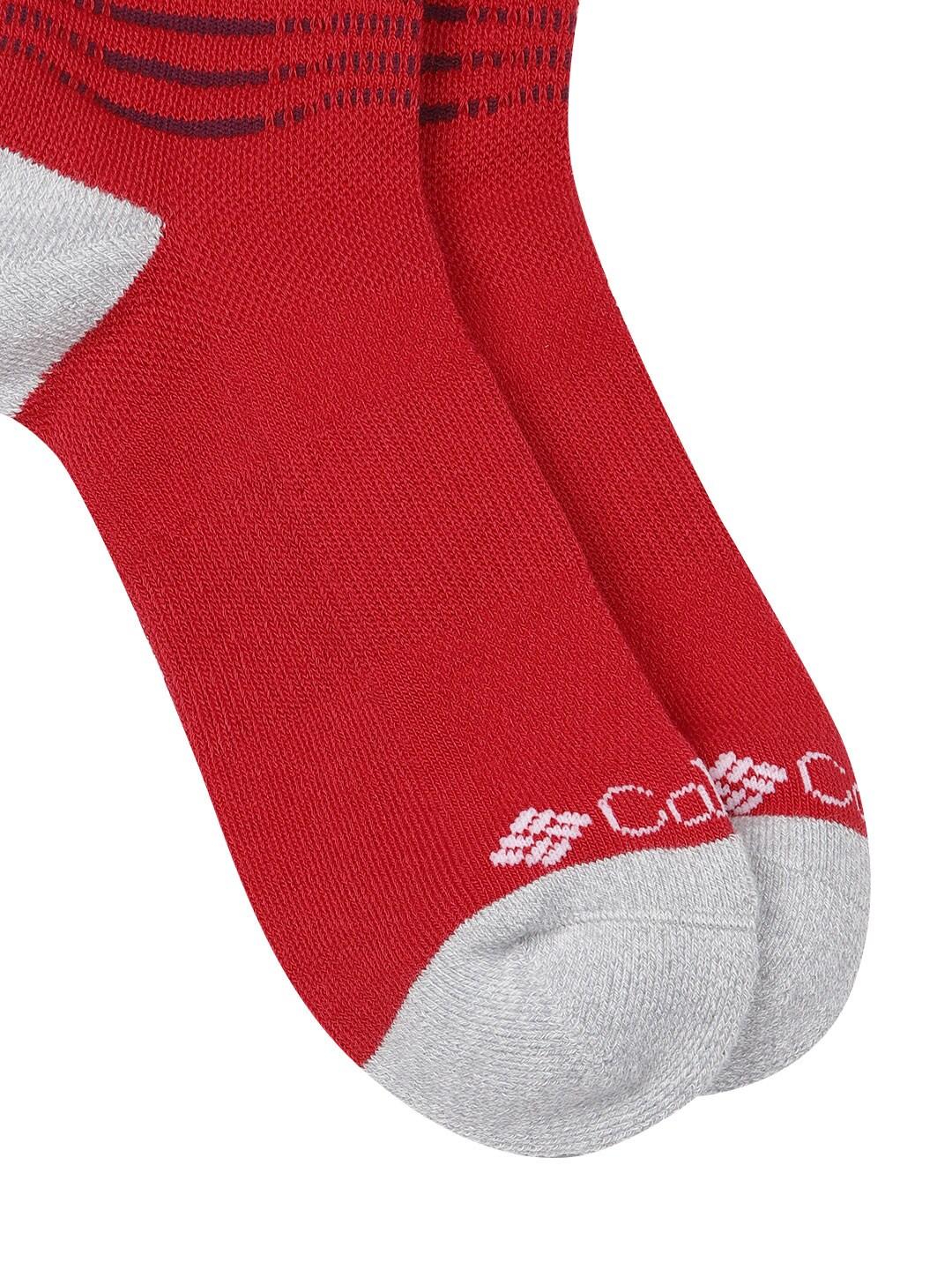 Columbia Unisex Red SOCKS UX 1P SKI OTC LRG 1 PAIR (1 Pair) (Non Returnable)