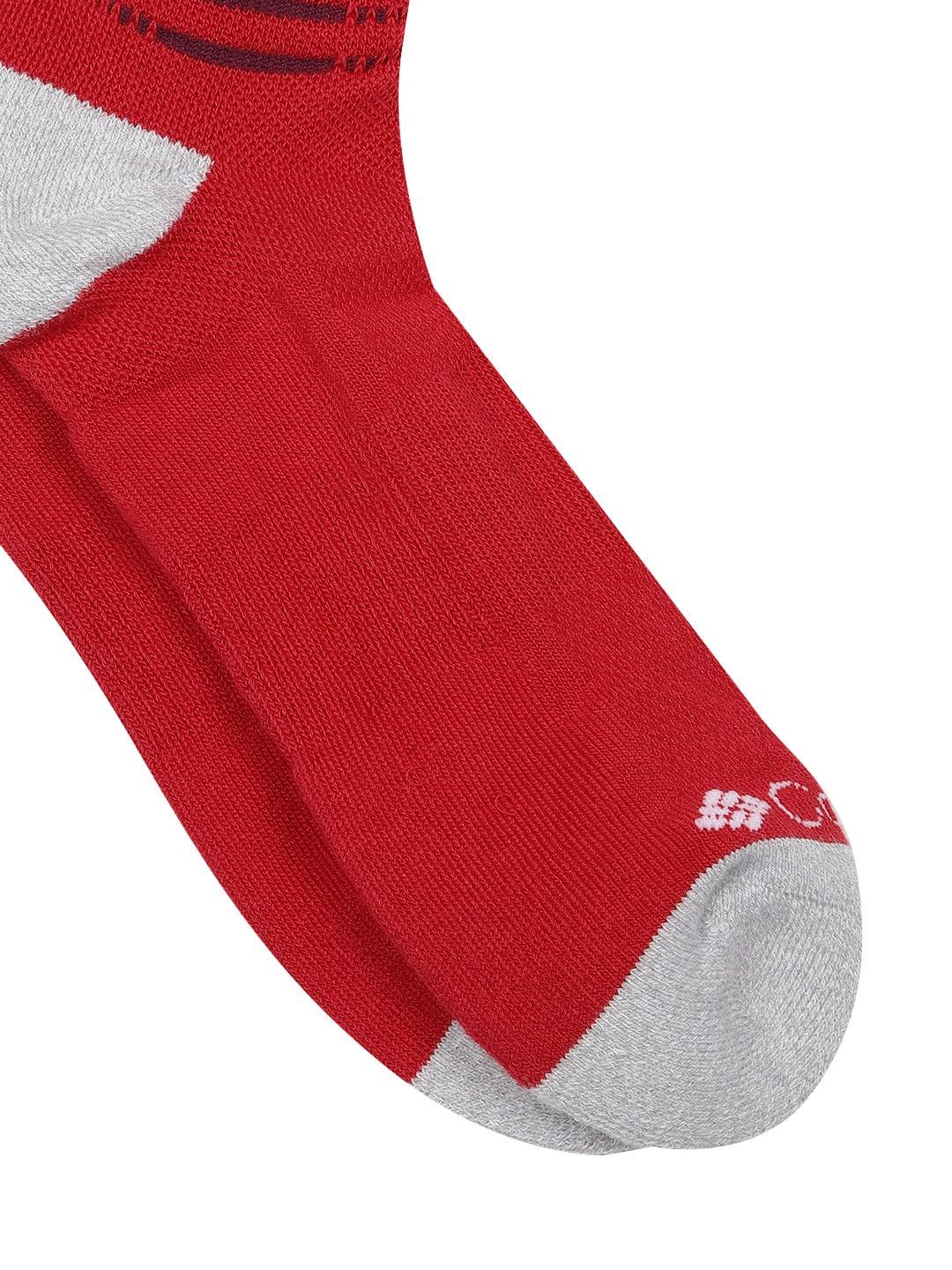 Columbia Unisex Red SOCKS UX 1P HIK CRW MD WT MED (1 Pair) (Non Returnable)