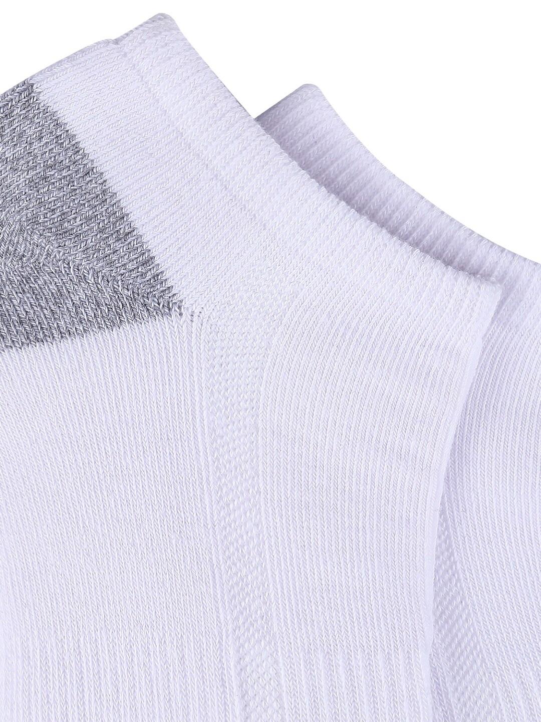Columbia Men White SOCKS MN 3P NO-SHOW-HCUSH-H&T (3 Pair) (Non Returnable)
