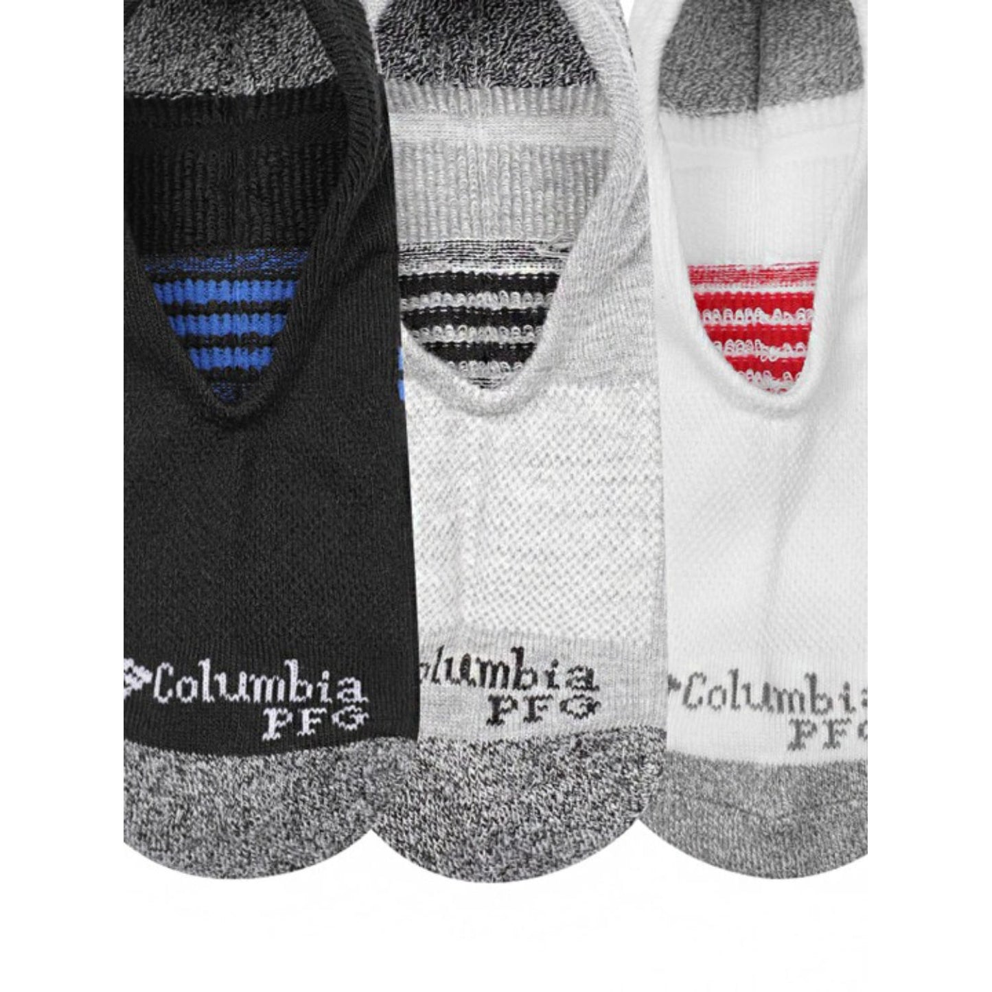 Columbia Men Multi PFG ACCENT STRIPE ECLIPSE LINER (3 Pair) (Non Returnable)