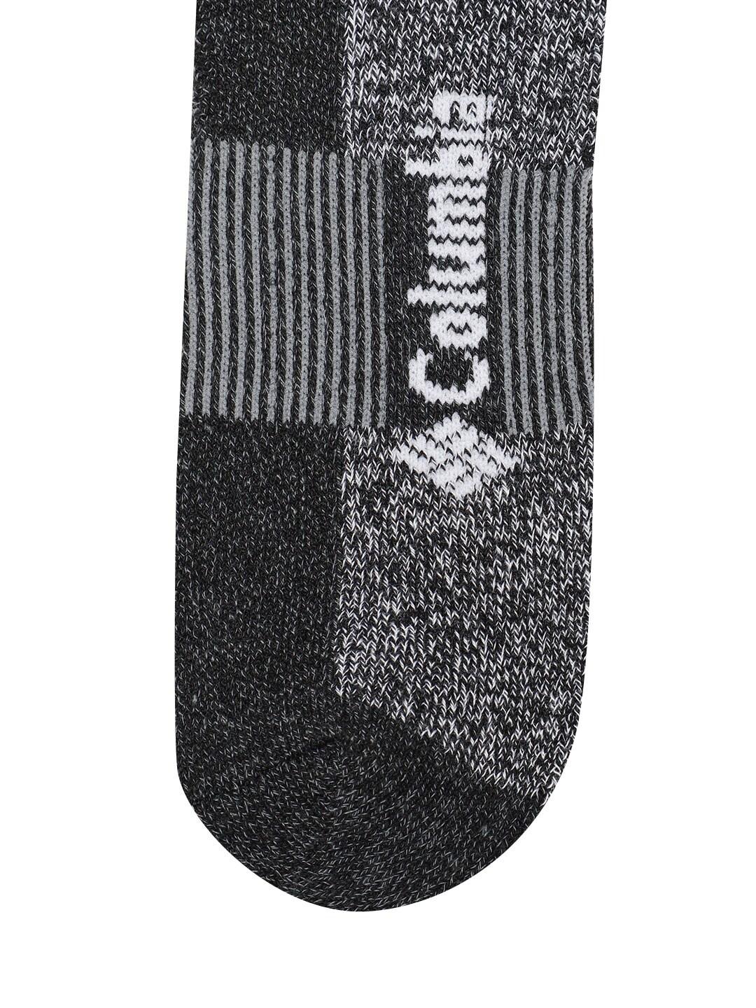 Columbia Men Black SOCKS MN 4P MOISTU CTRL-BASIC (4 Pair) (Non Returnable)