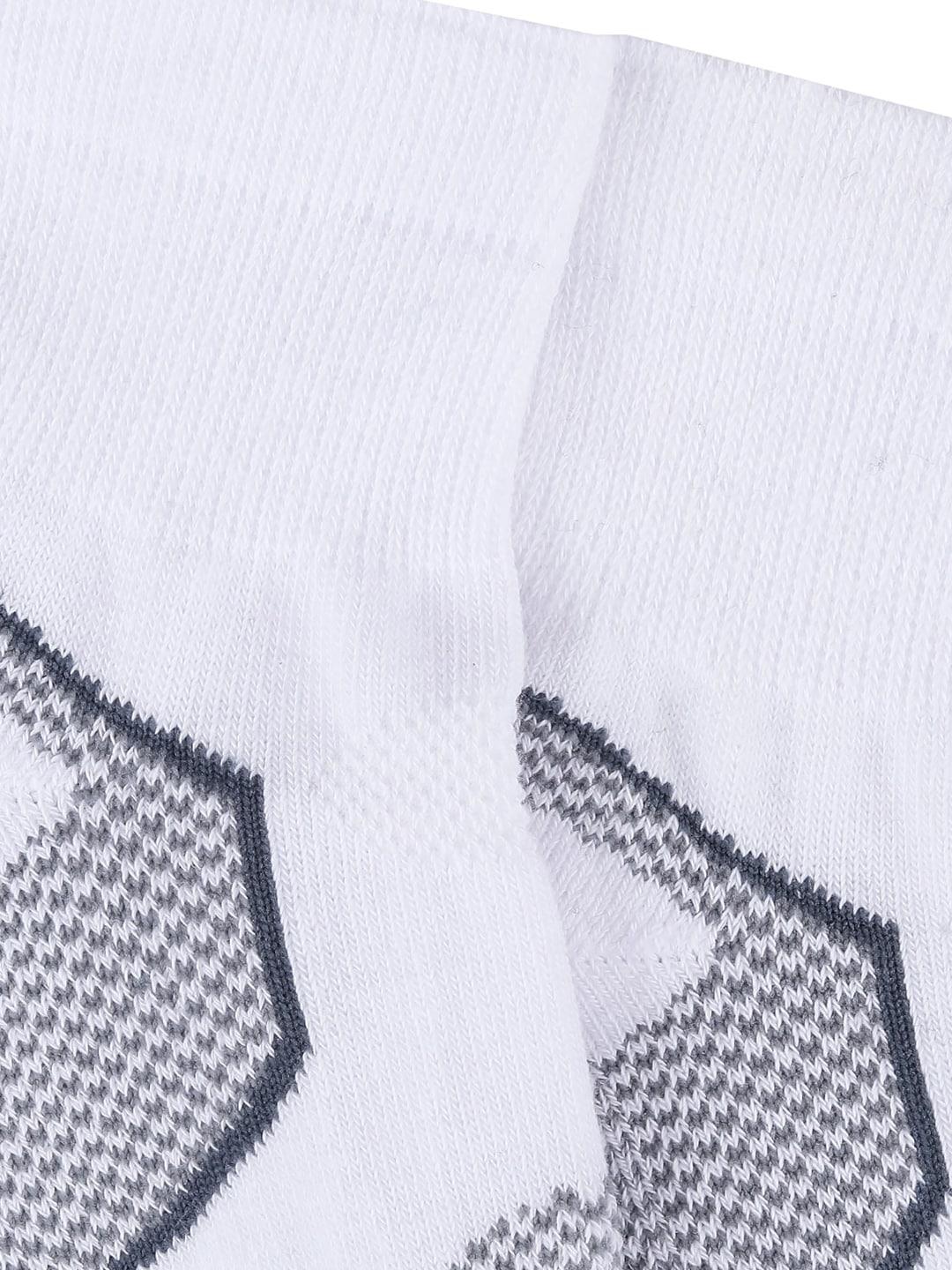 Columbia Men White SOCKS MN 2P QUARTER-BALNCE PT (2 Pair) (Non Returnable)