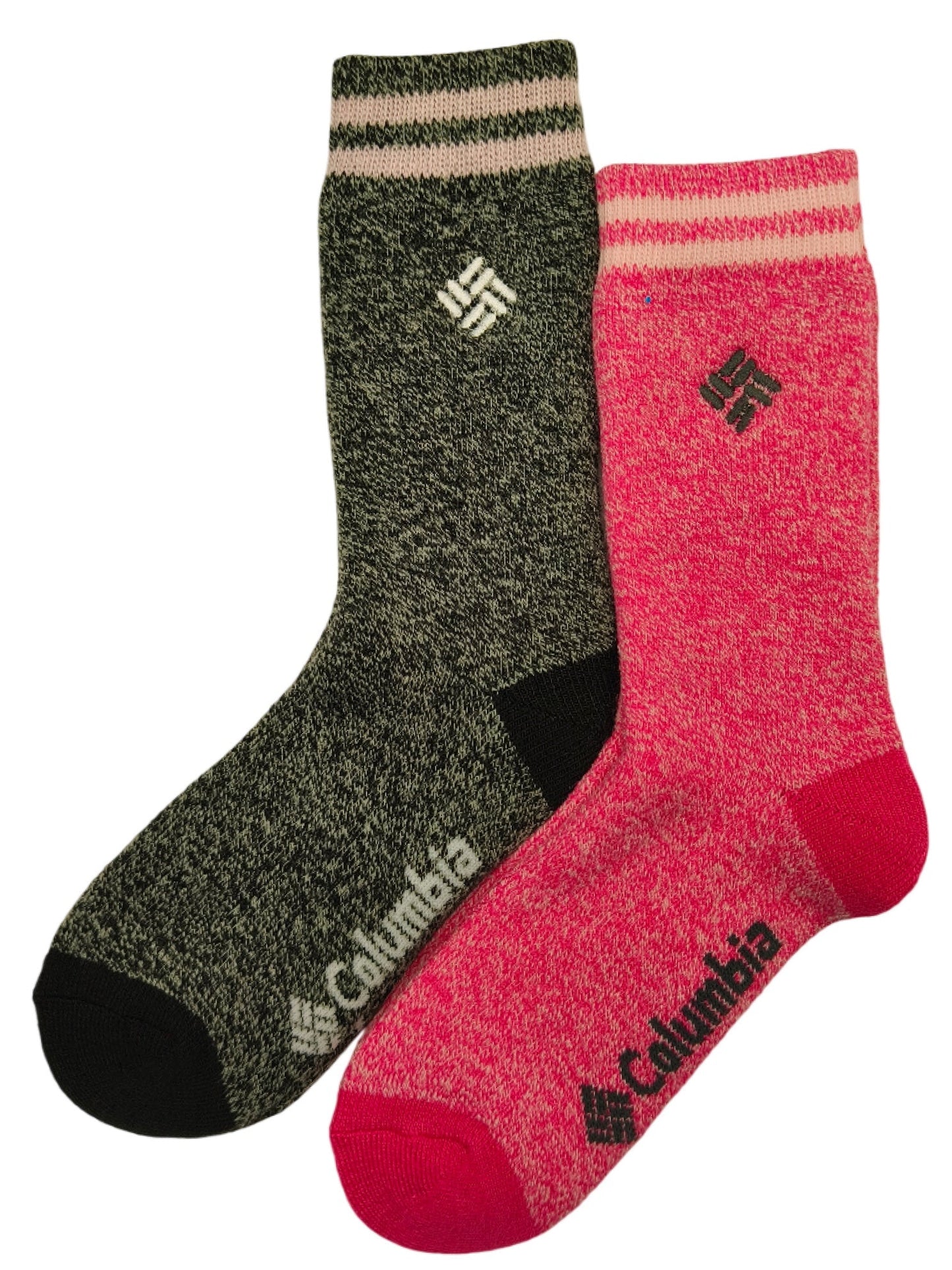 Columbia Women Multi Medium Weight Thermal Socks - Pack of 2