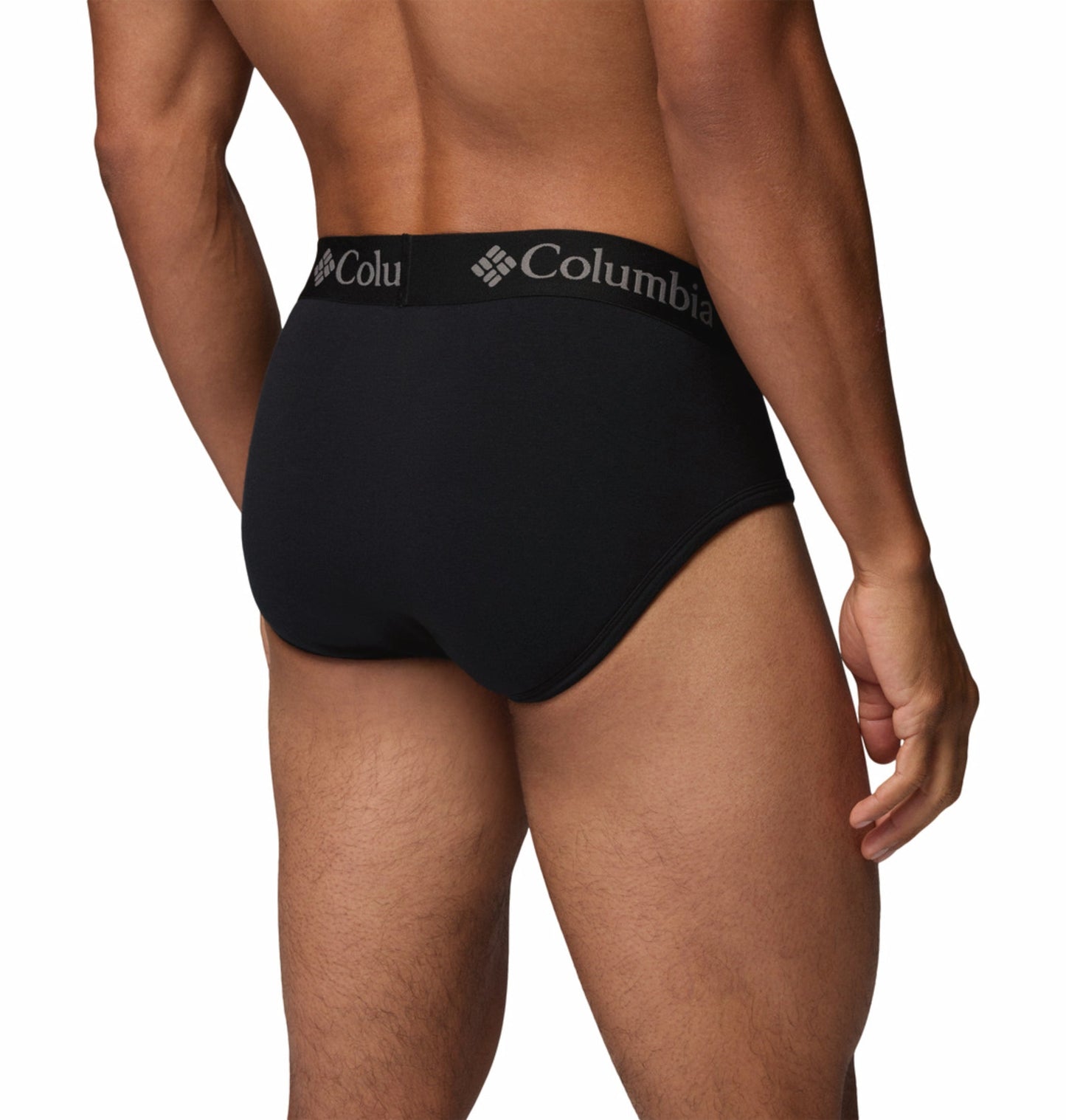 Columbia Black Men HeiQ Mint Cotton Stretch Briefs - Pack of 3 (Non Returnable)