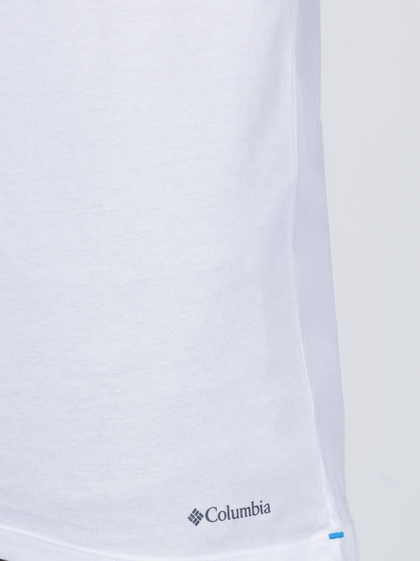Columbia Men White V Neck Classic Fit Tees - Pack of 3 (Non-Returnable)