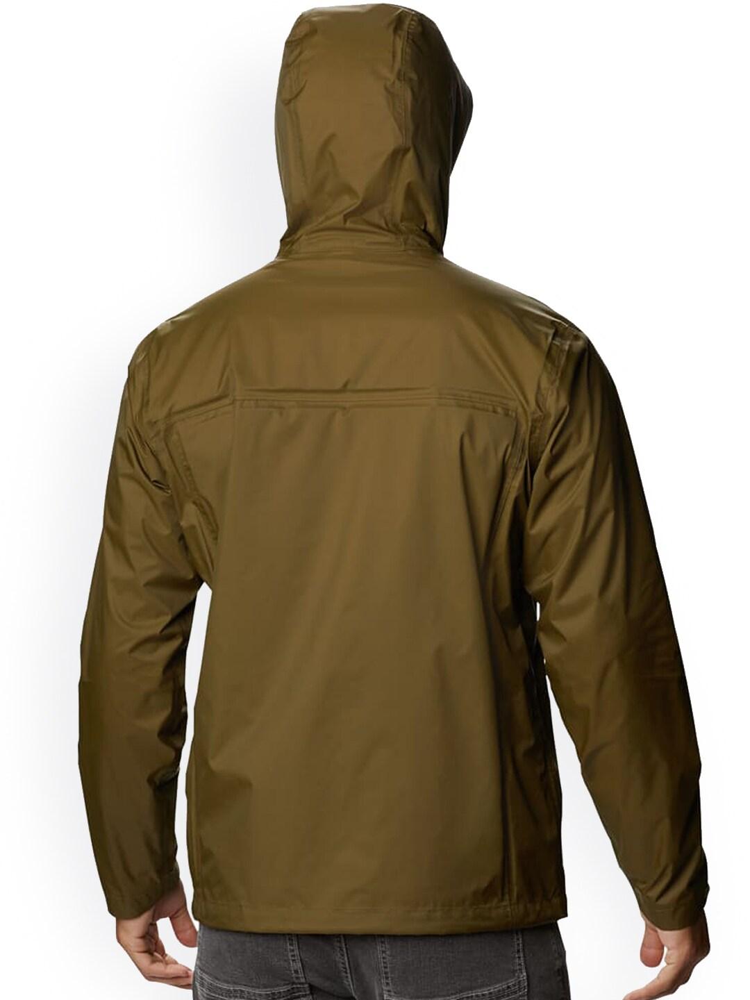 Columbia Men Green Watertight II Waterproof Lightweight Rain Jacket