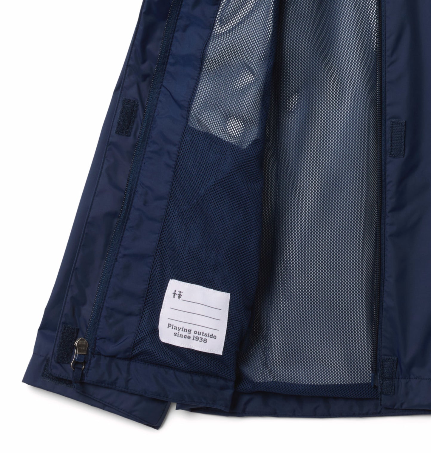 Columbia Kids Girls Navy Blue Omni-Tech Arcadia II Rain Jacket