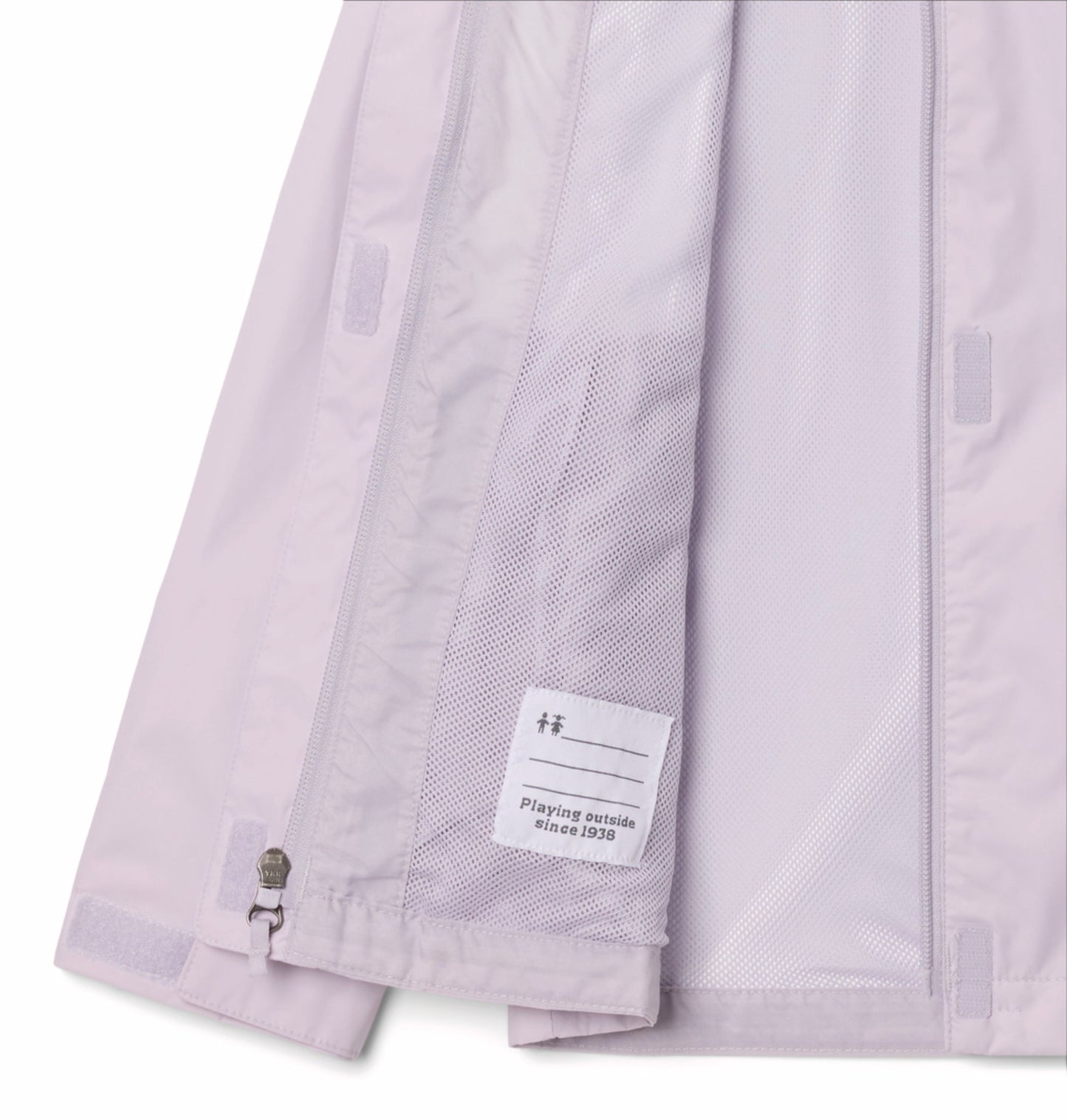 Columbia Kids Girls Purple Omni-Tech Arcadia II Waterproof Rain Jacket