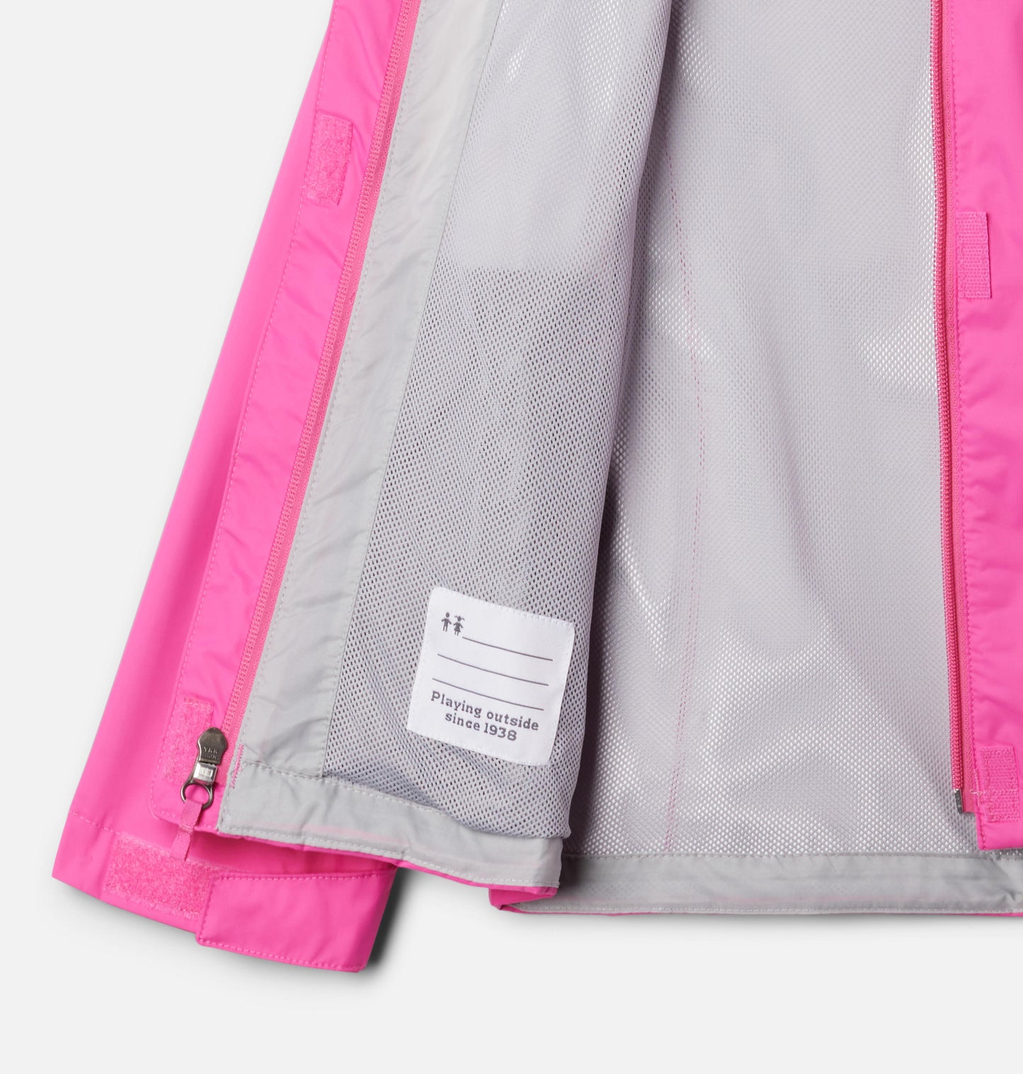 Columbia Kids Girls Red Arcadia II Jacket Waterproof