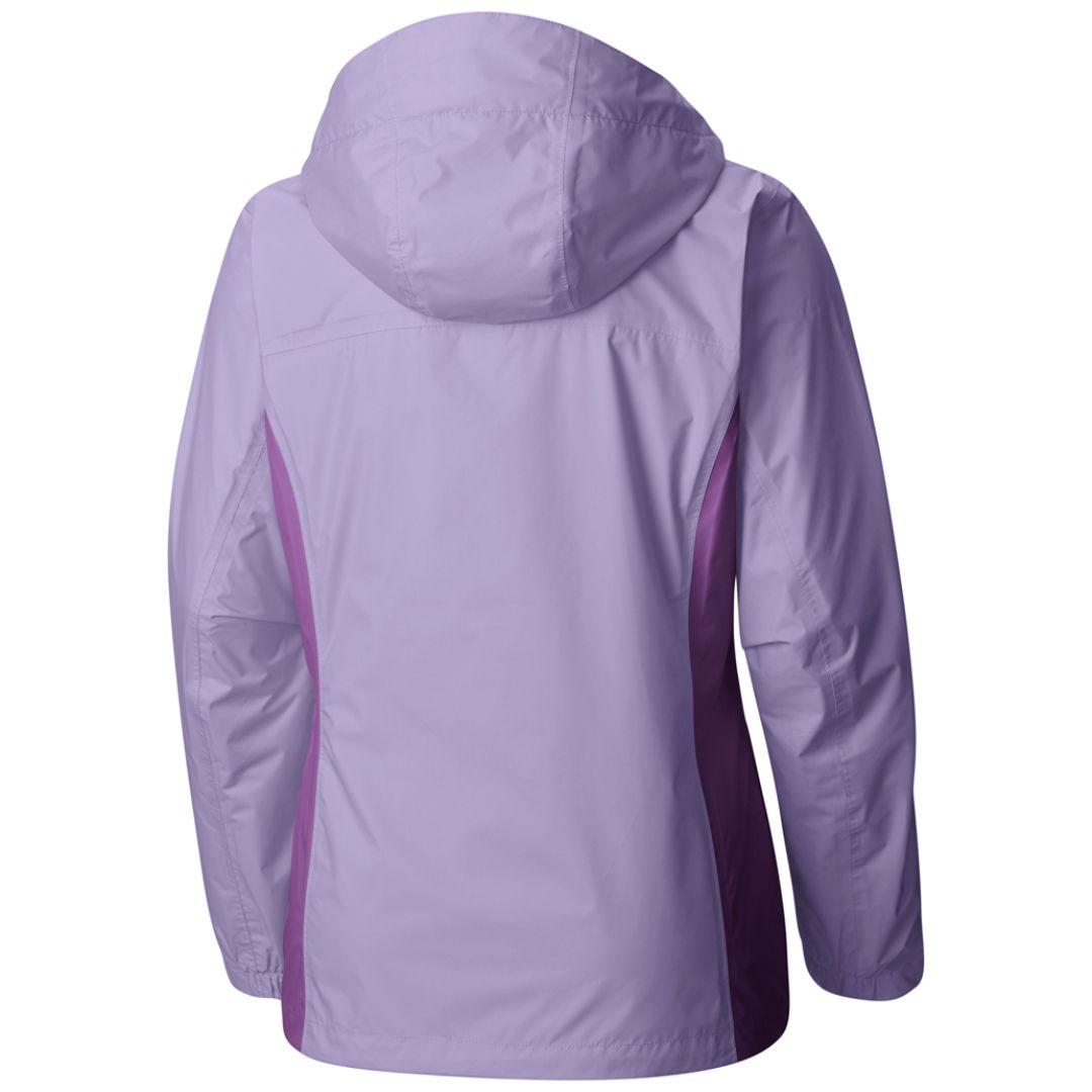 Columbia Women’s Purple Arcadia II Waterproof Jacket with Omni-Tech Shield