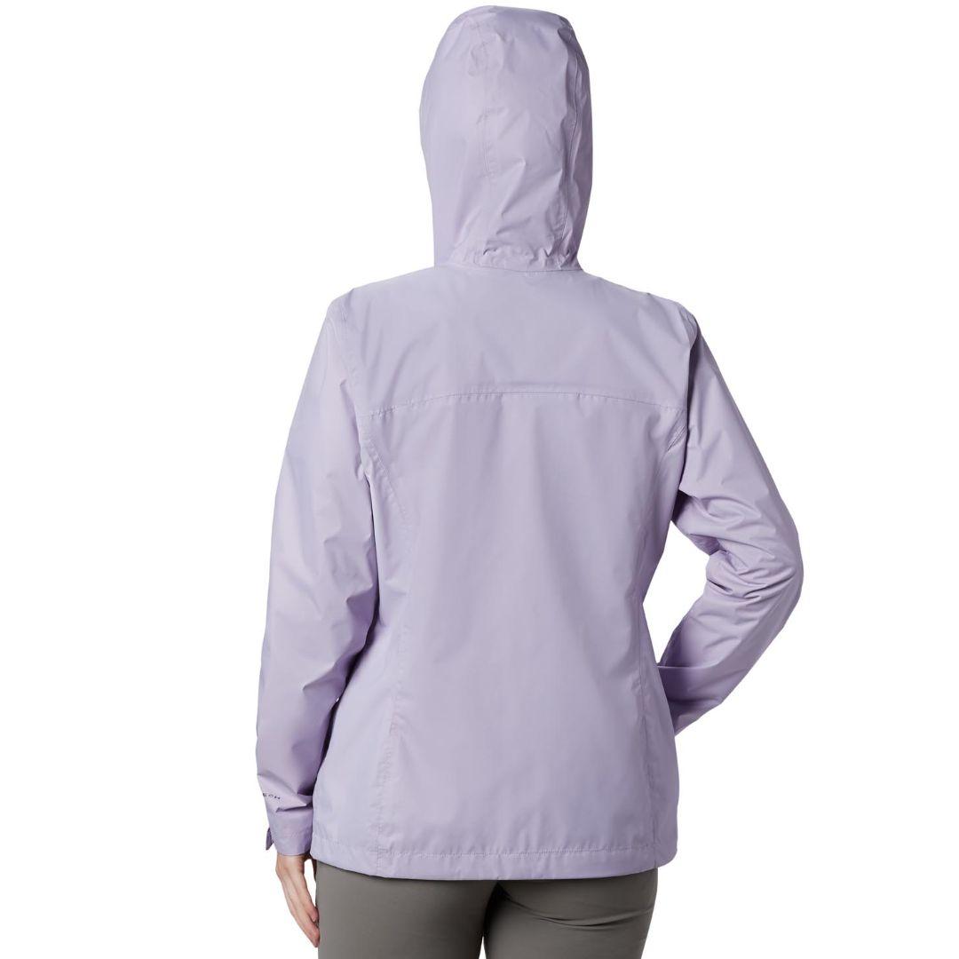Columbia Women’s Purple Arcadia II Waterproof Jacket with Omni-Tech Fabric