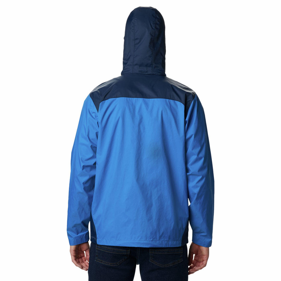 Columbia Men Blue Glennaker Lake Rain Jacket