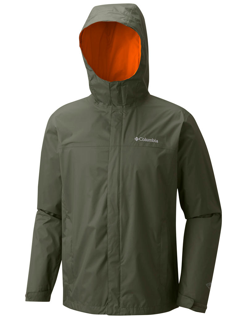 Columbia Men’s Green Watertight II Jacket Waterproof Outdoor Essential