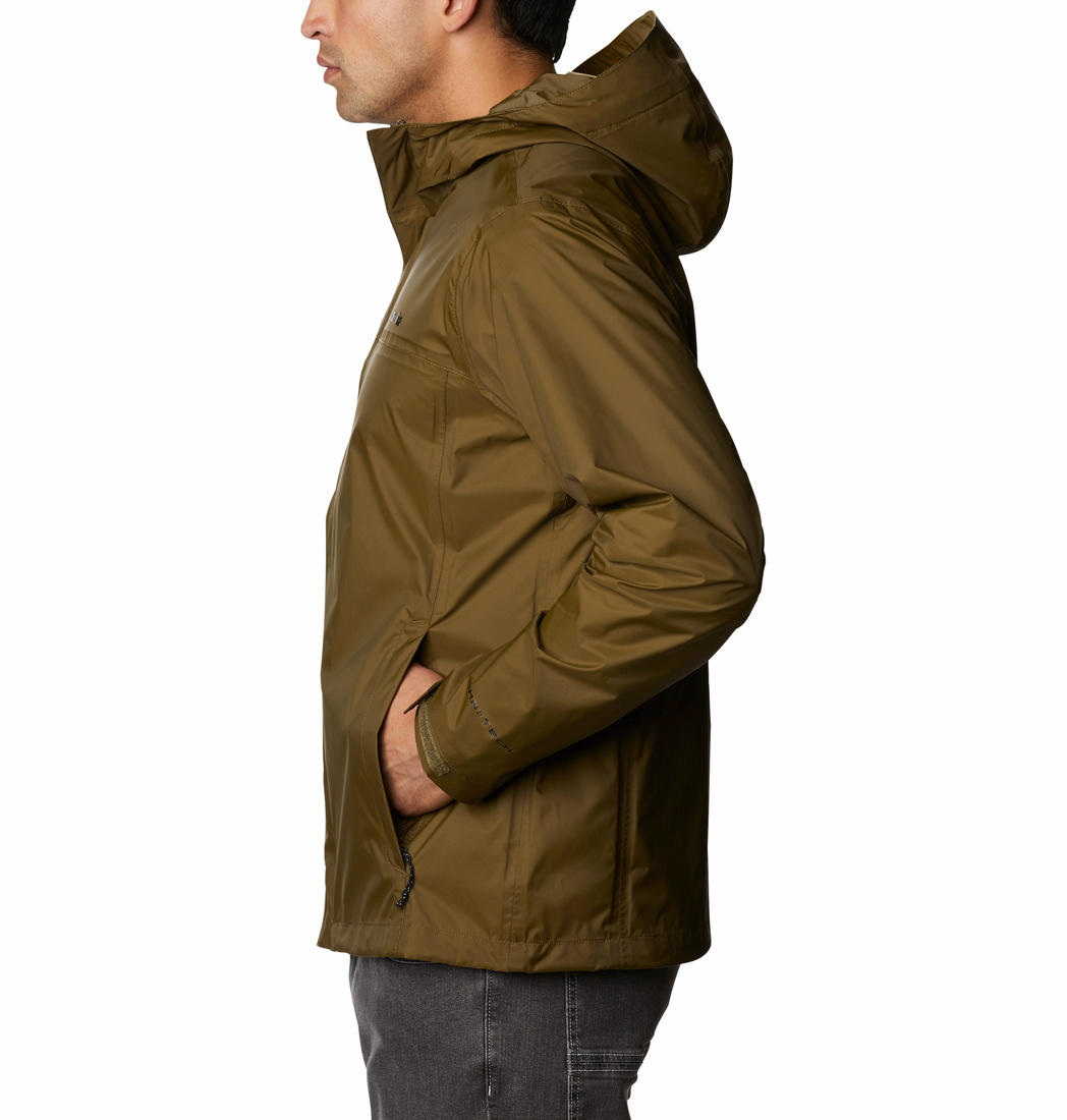 Columbia Men’s Green Watertight II Jacket Waterproof Performance Outerwear