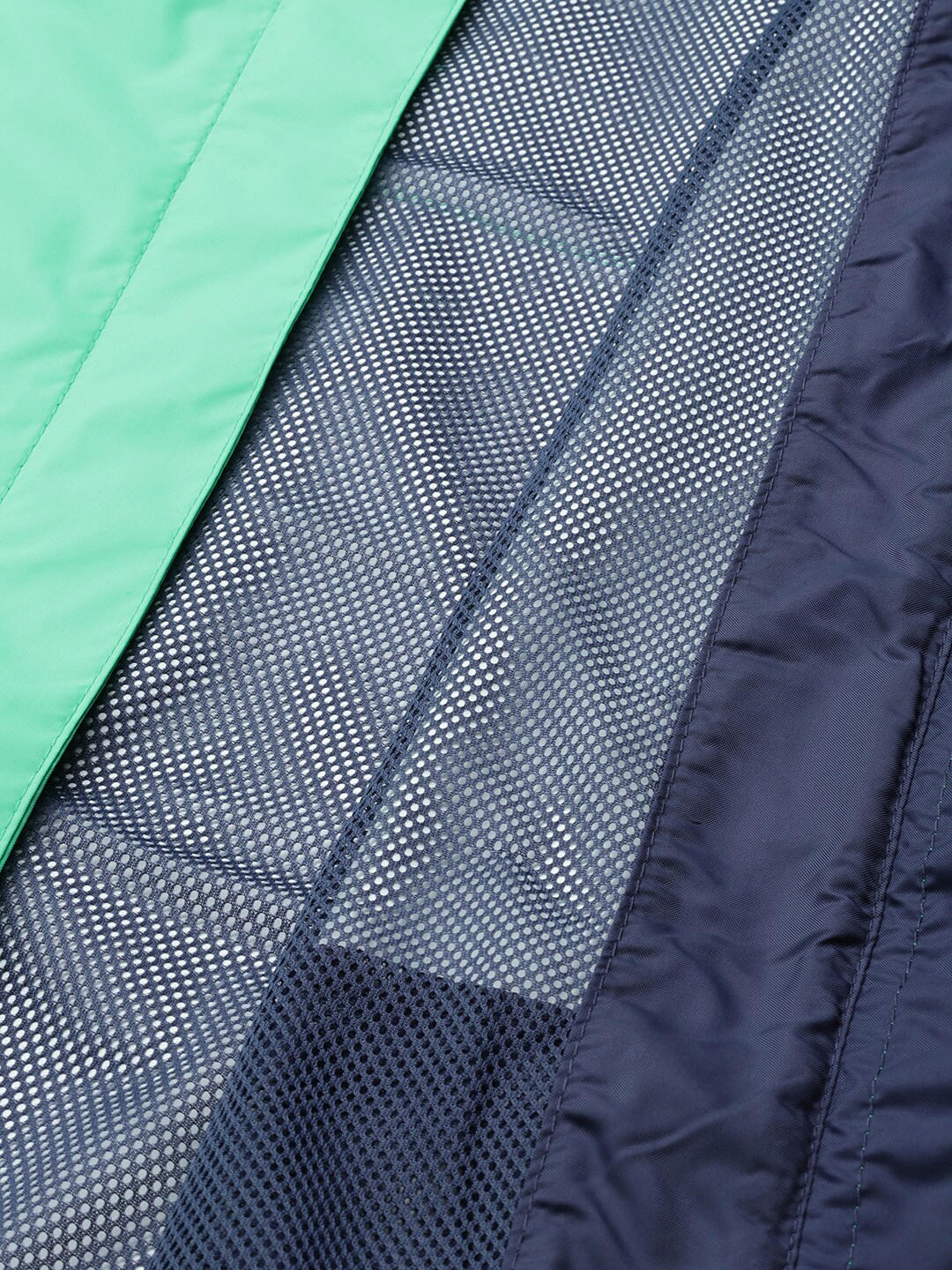 Columbia Women Blue Omni-Tech Arcadia II Waterproof Hooded Rain Jacket