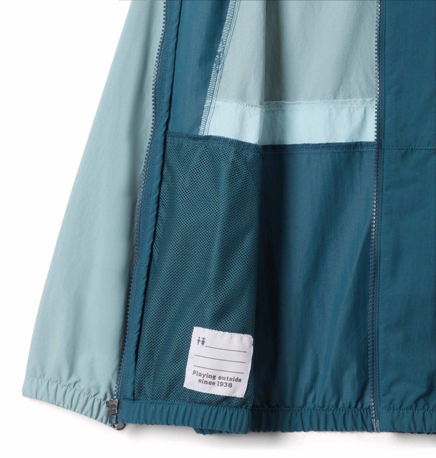 Columbia Kids Boys Blue Omni-Shade Spire Valley Windbreaker
