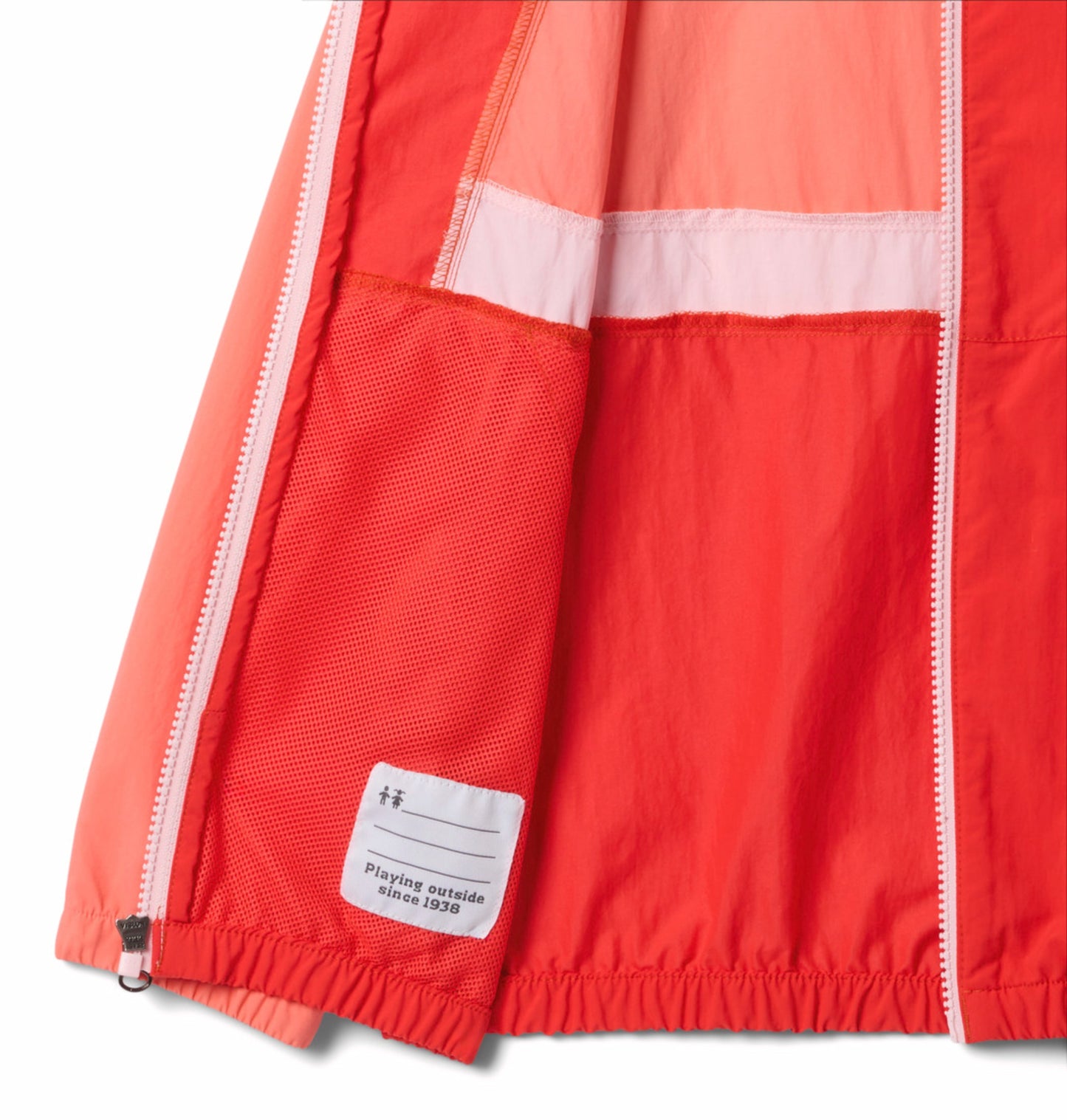 Columbia Kids Boys Orange Omni-Shade Spire Valley Windbreaker Jacket