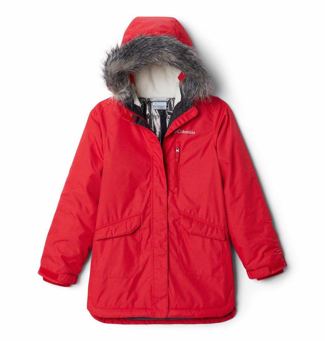Winter Coats Kids Insulated Coats Columbia Kids Girls Red Suttle