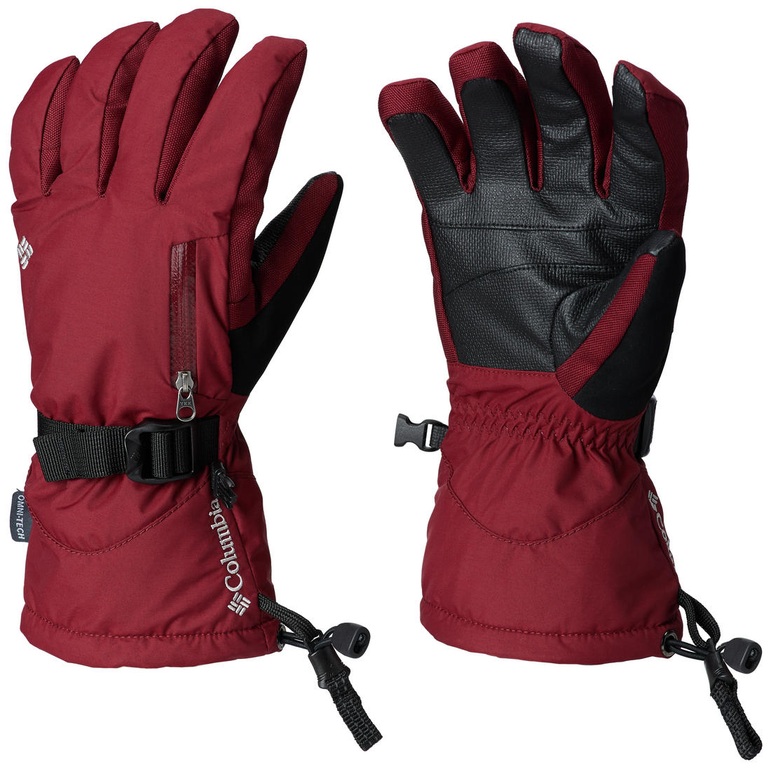 Columbia Women Red Bugaboo Womens Interchange Glove
