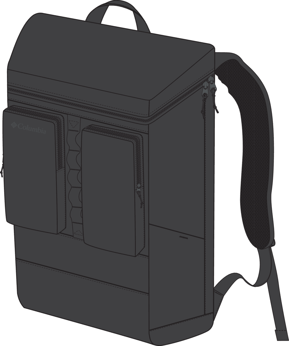 Columbia Unisex Black Convey 30L Daypack