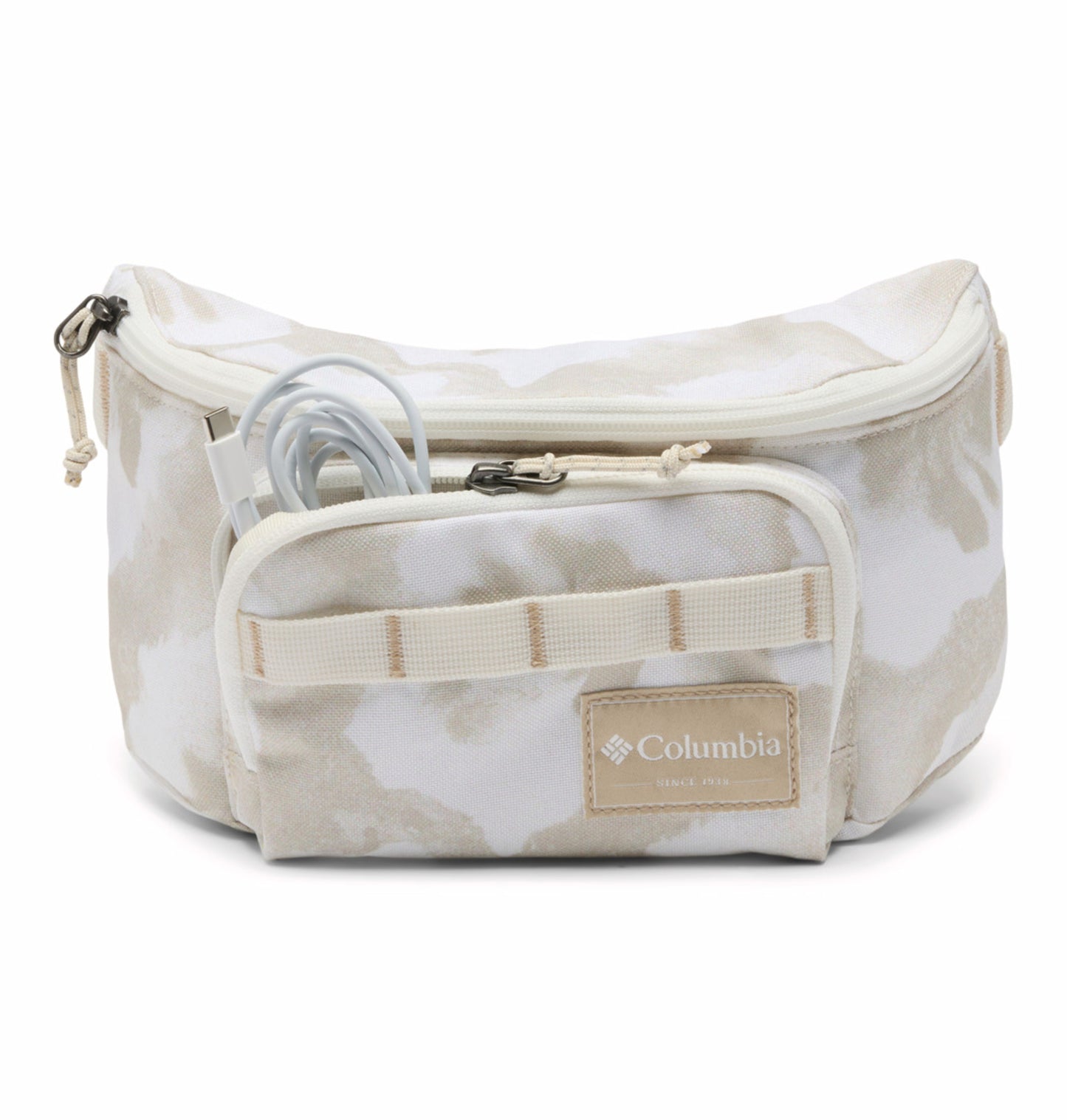 Columbia Unisex Off- White Zigzag II Hip Pack