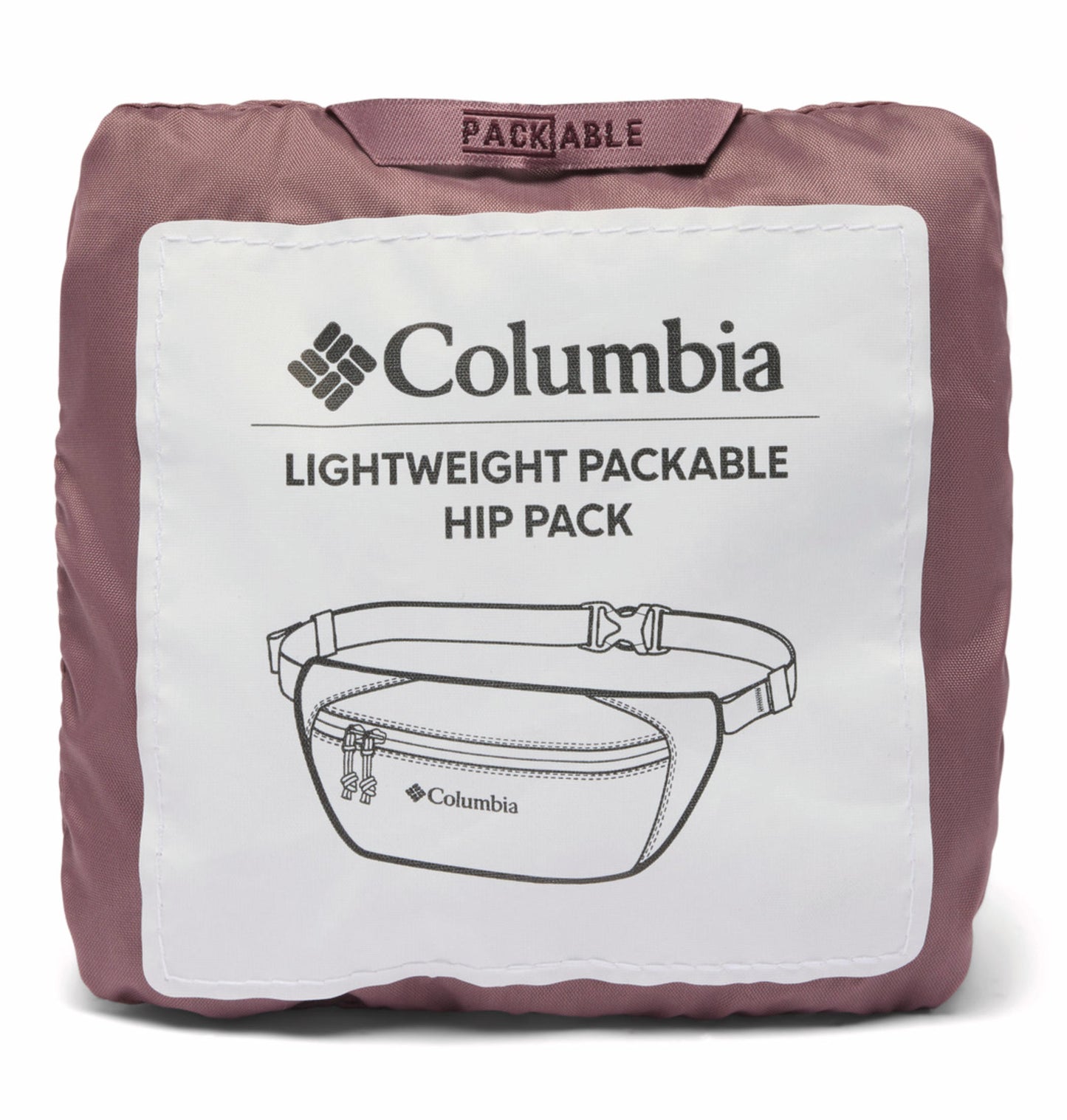 Columbia Unisex Red Lightweight Packable Hip Pack