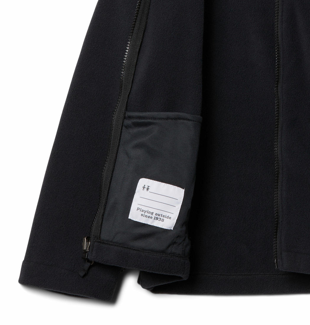 Columbia Kids Boys Black Bugaboo II Fleece Interchange Jacket