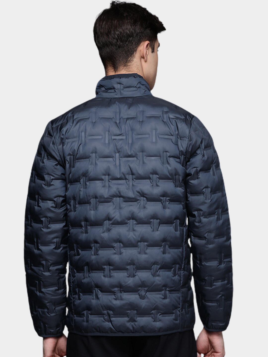 Columbia Men Navy Blue Omni-Heat Reflective Delta Ridge Down Jacket