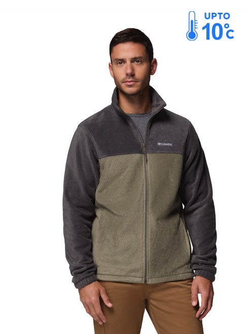 Columbia Men Grey Steens Mountain 2.0 Fleece Jacket