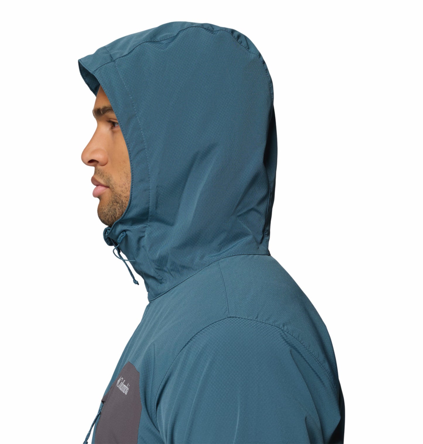 Columbia Men Blue Omni-Shield Tall Heights III Soft Shell Jacket