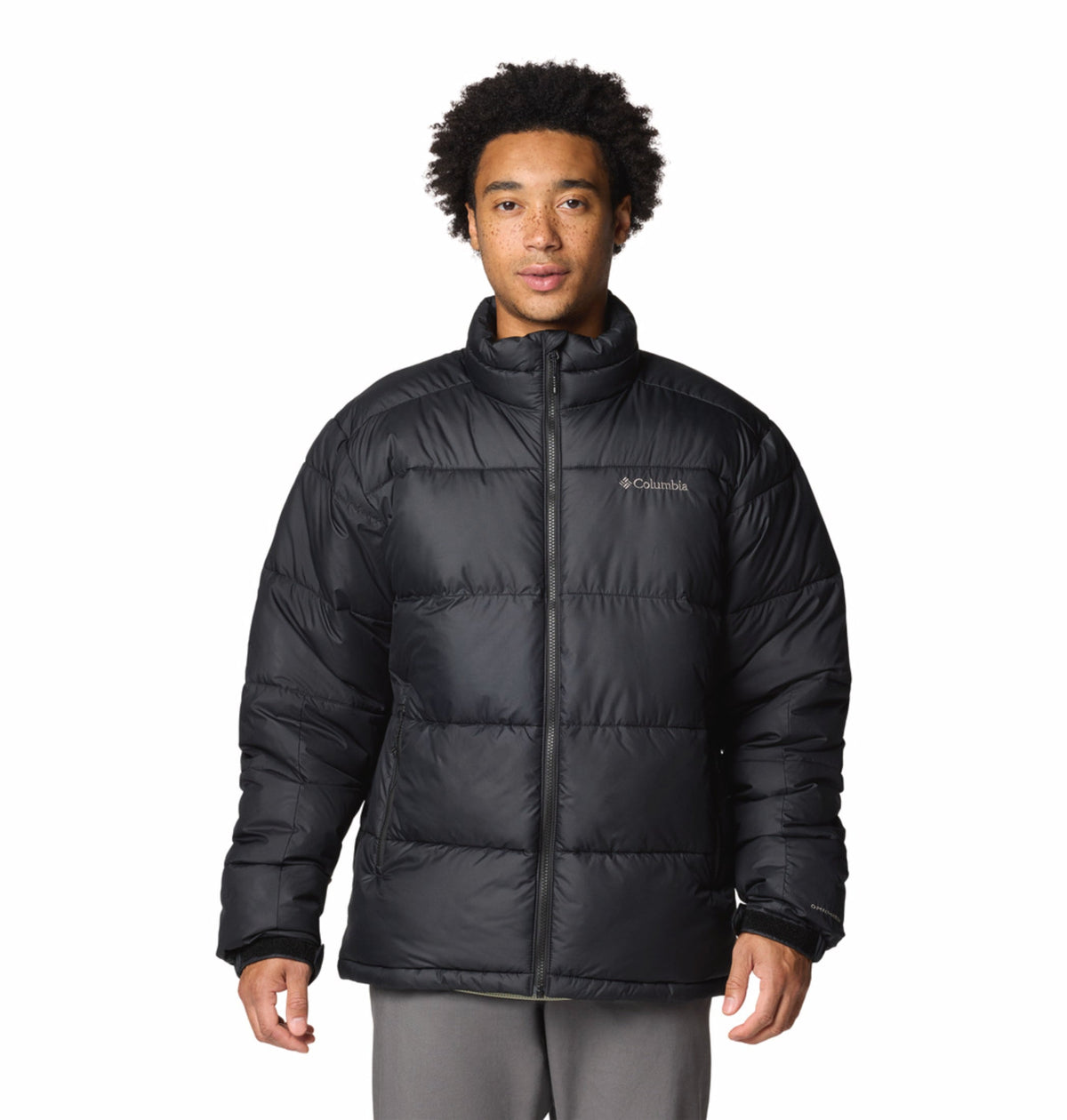 men black omni heat reflective pike lake ii down jacket