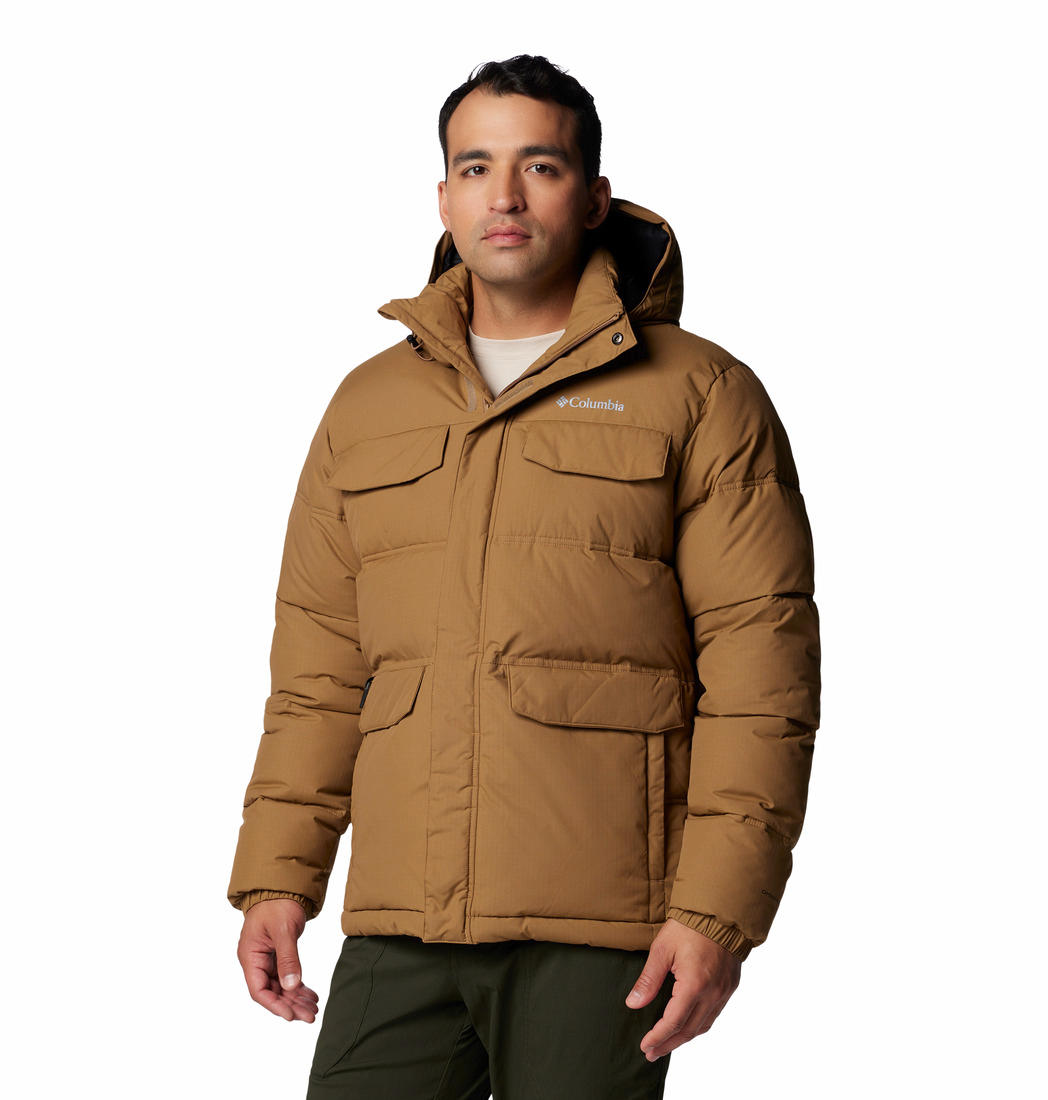 Columbia Men Brown Landroamer Puffer Jacket