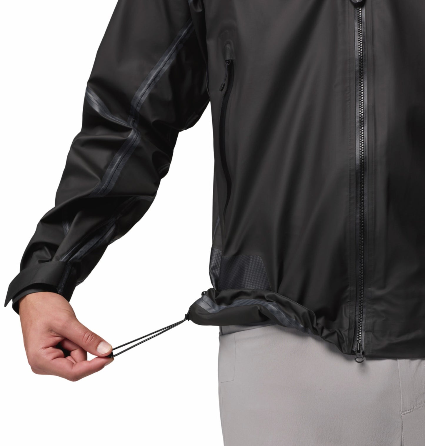 Columbia Men’s Black OutDry Whistler Peak Waterproof Rain Jacket