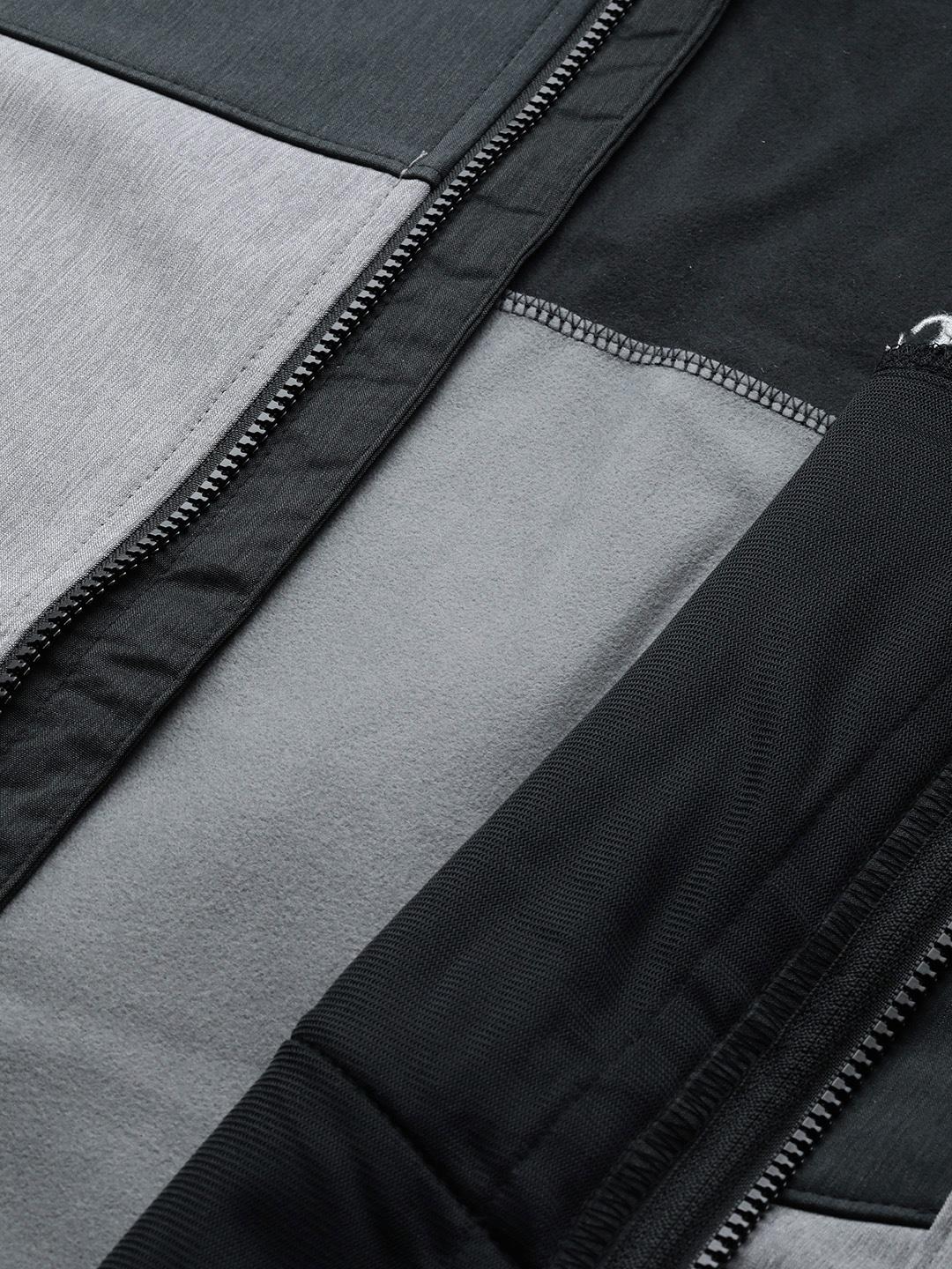 A Men Wearing Columbia Men Grey Cruiser Valley Softshell Jacket