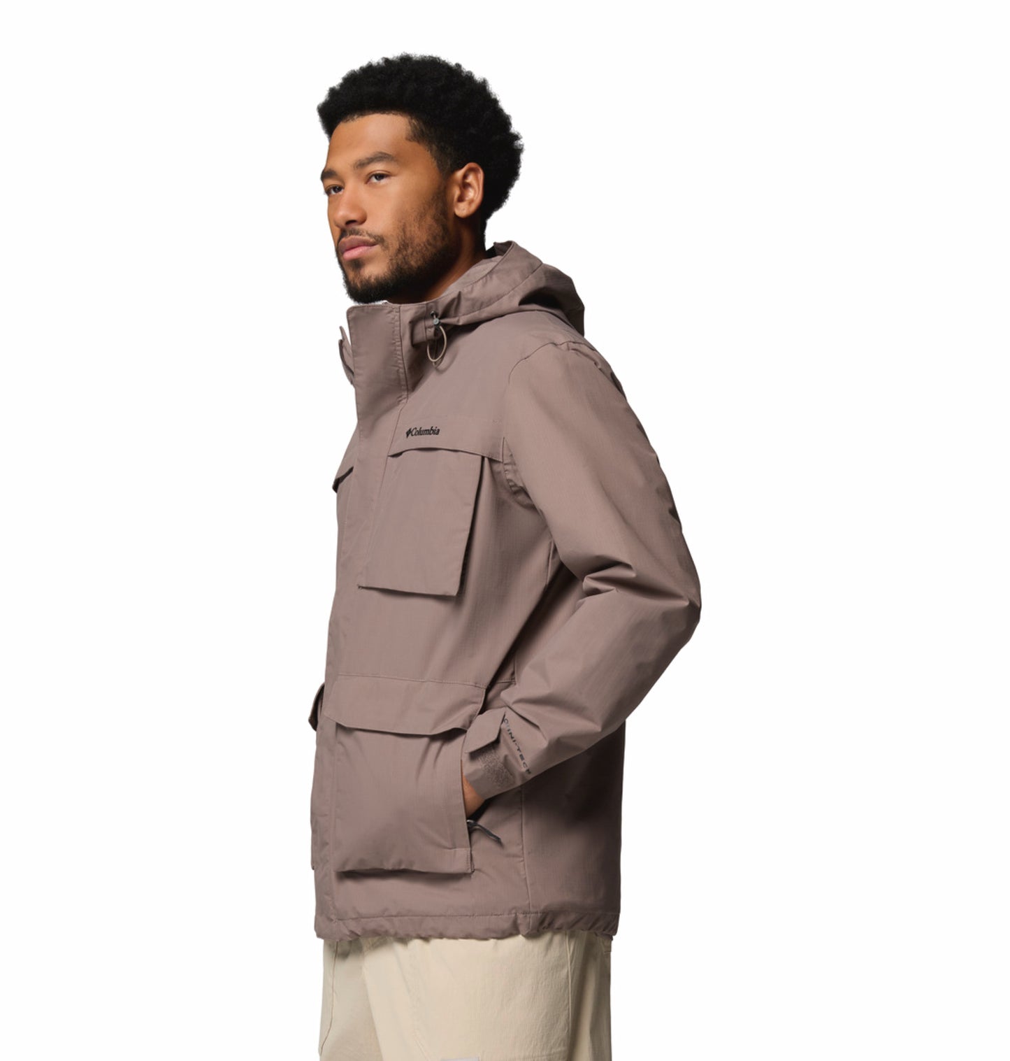 Columbia Men Mauve Omni-Tech Landroamer II Insulated Parka