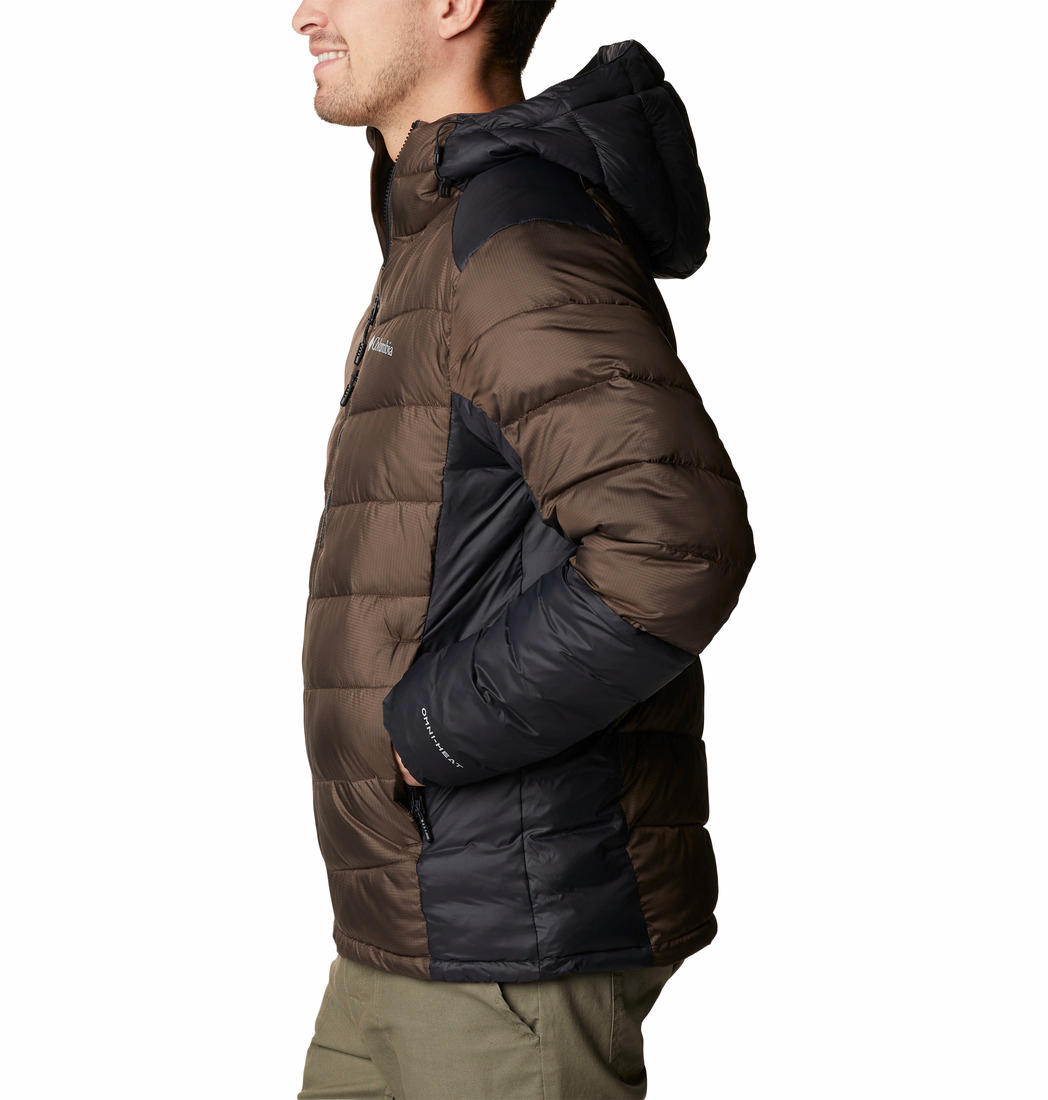 Columbia Men Brown Labyrinth Loop Hooded Jacket