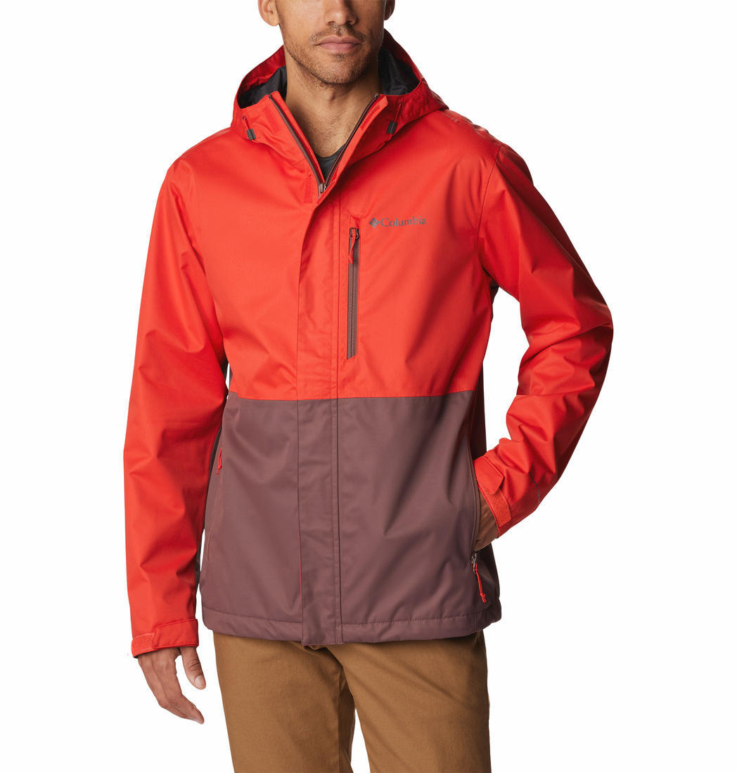 Columbia Men Orange Hikebound Jacket Waterproof - Main Image