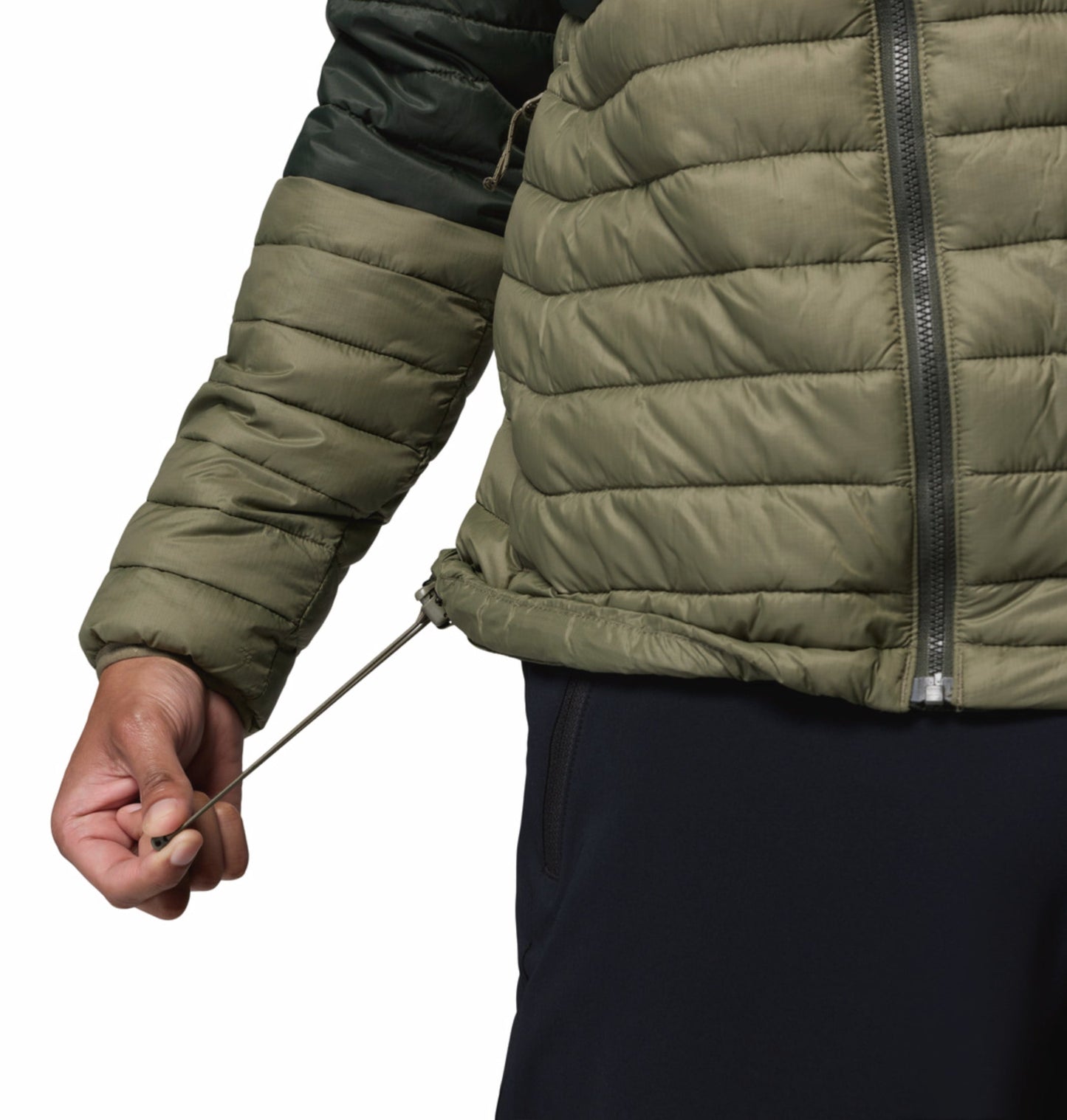 men green omni shield powder pass down jacket