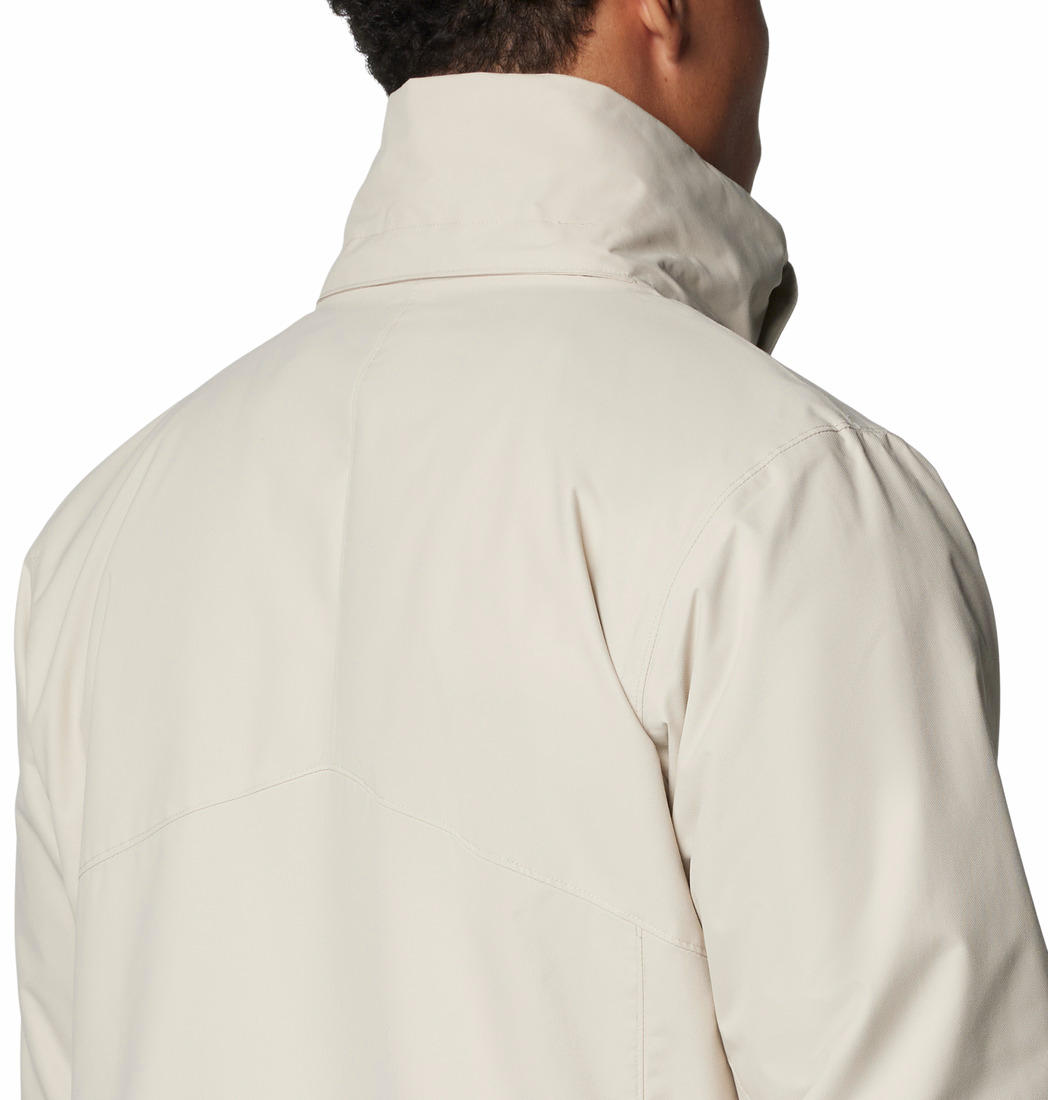 A Men Wearing Columbia Men Brown Bugaboo III Fleece Interchange Jacket