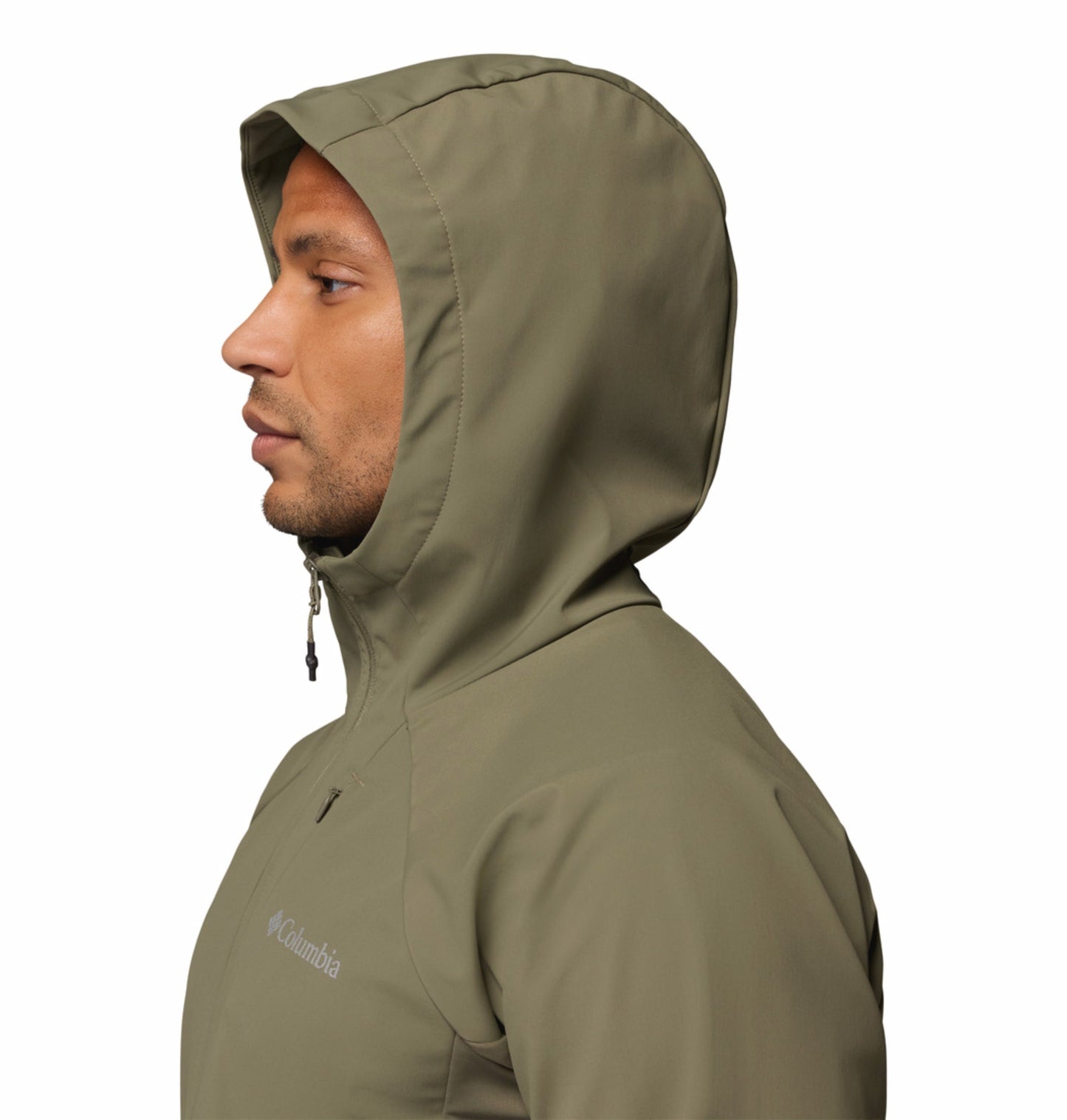 men green omni shield trailborne soft shell jacket