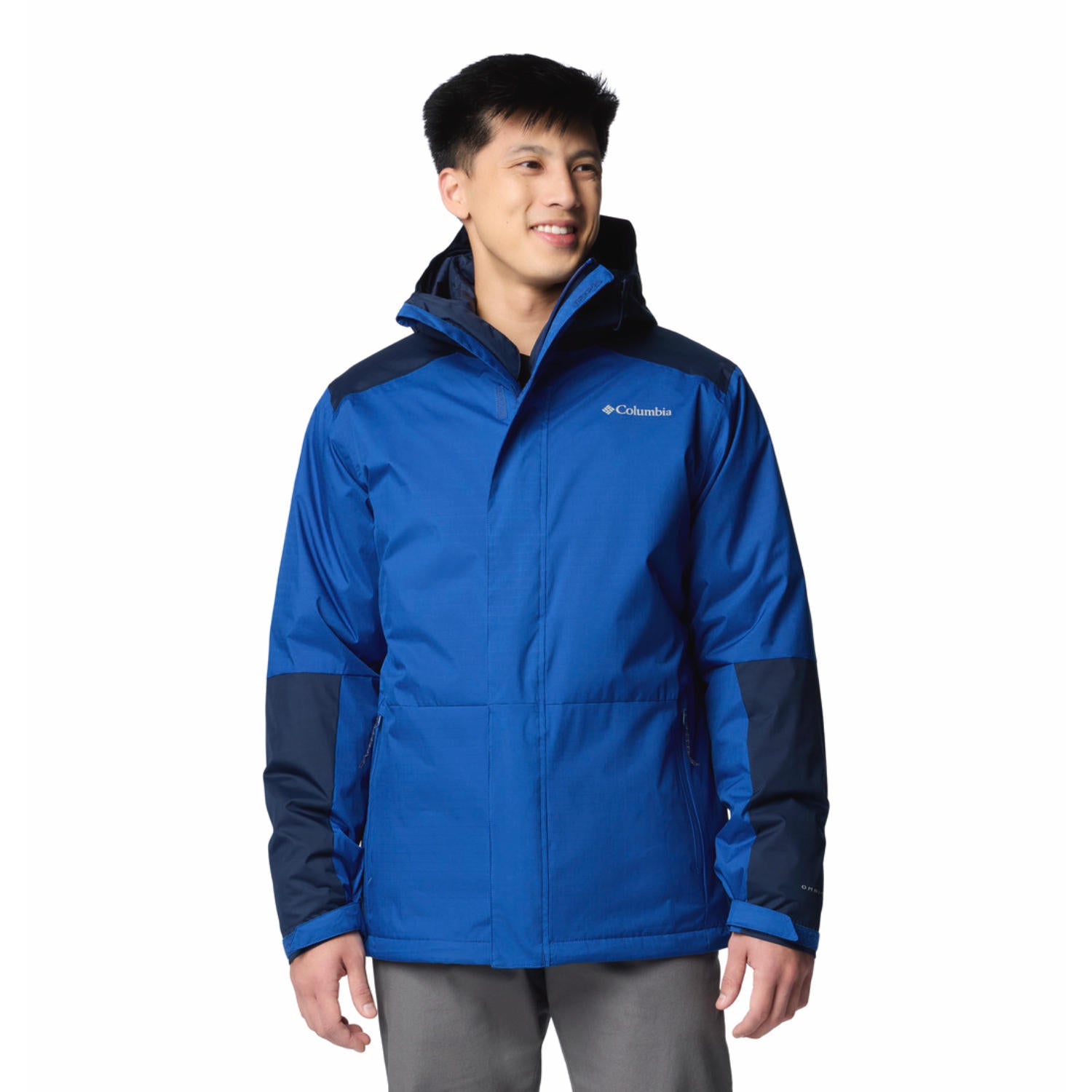 Columbia Men Blue Point Park Interchange Jacket