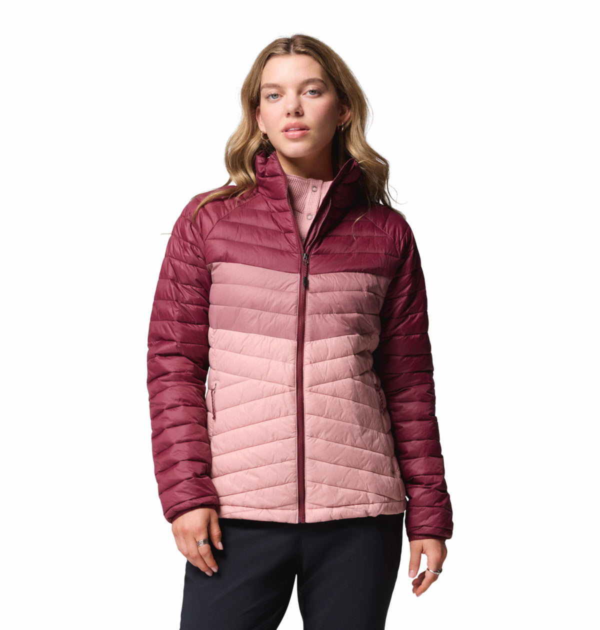 Columbia Women Pink Omni-Shield Powder Pass Down Jacket