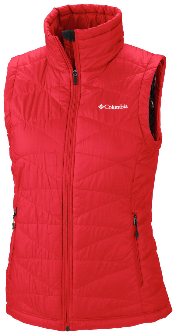 Columbia Women Red Mighty Lite III Vest